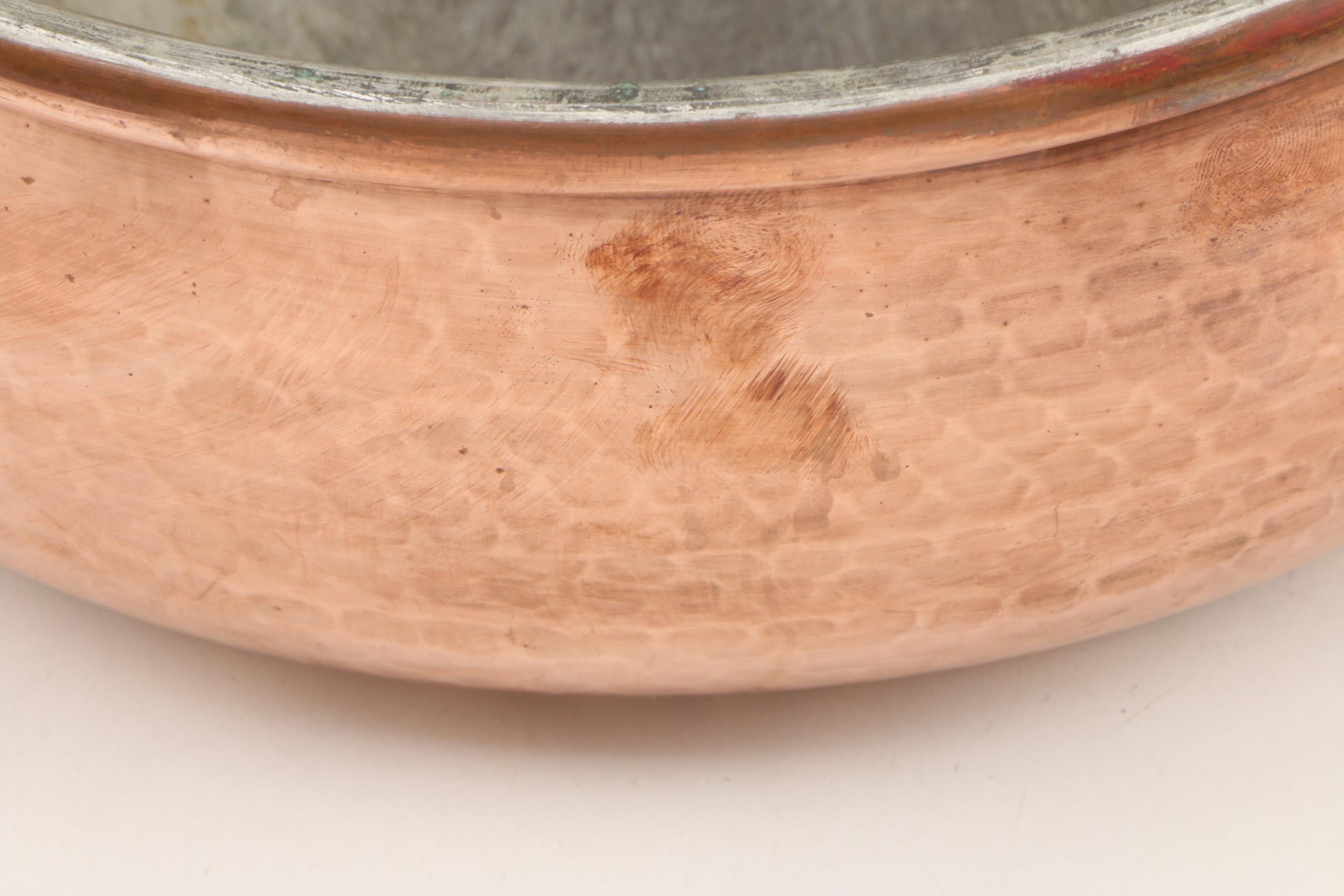 Ruffoni Hammered Copper Cookware, Late 20th Century