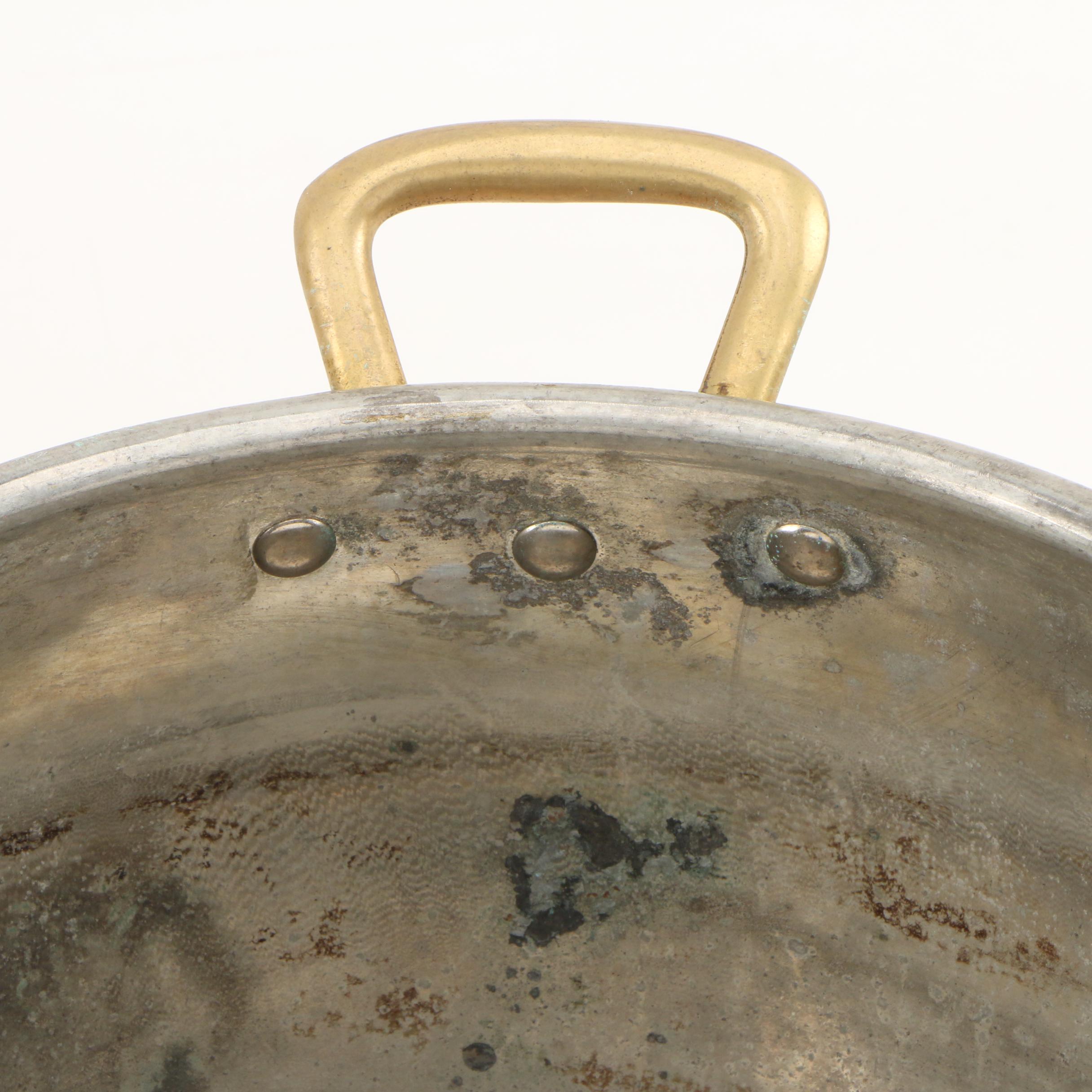 Ruffoni Hammered Copper Cookware, Late 20th Century