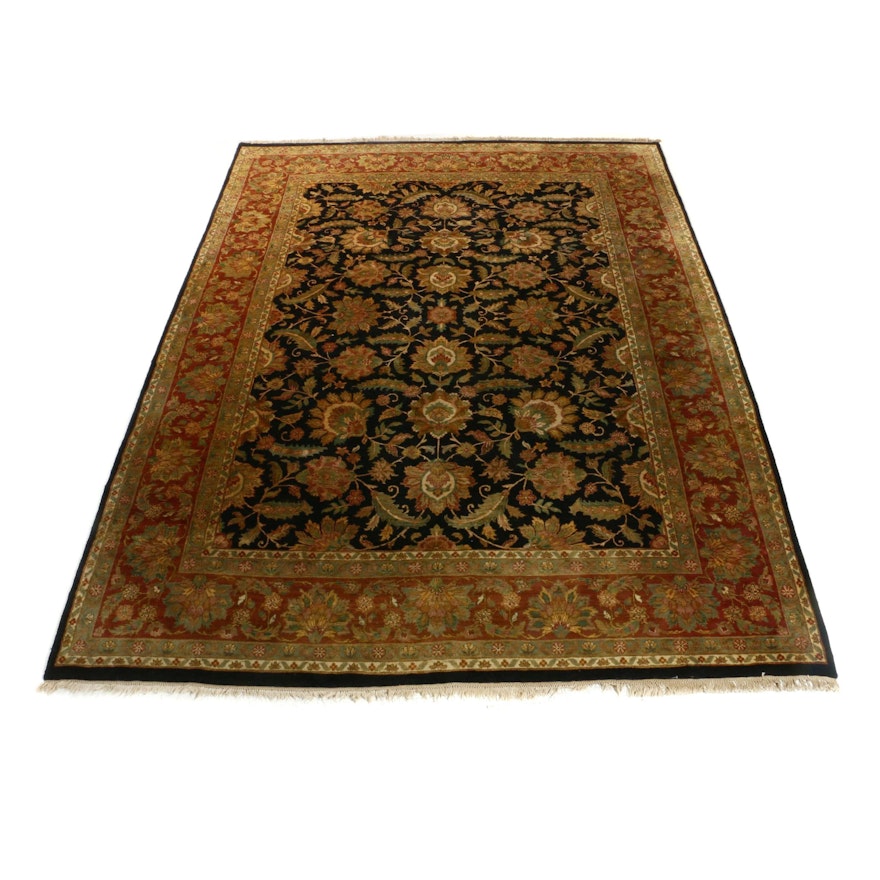 10.3' x 13.2' Hand-Knotted Indo-Persian Room Sized Rug