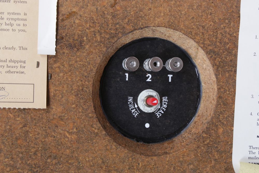 Acoustic Research AR-6 Stereo Speakers, Mid-20th Century