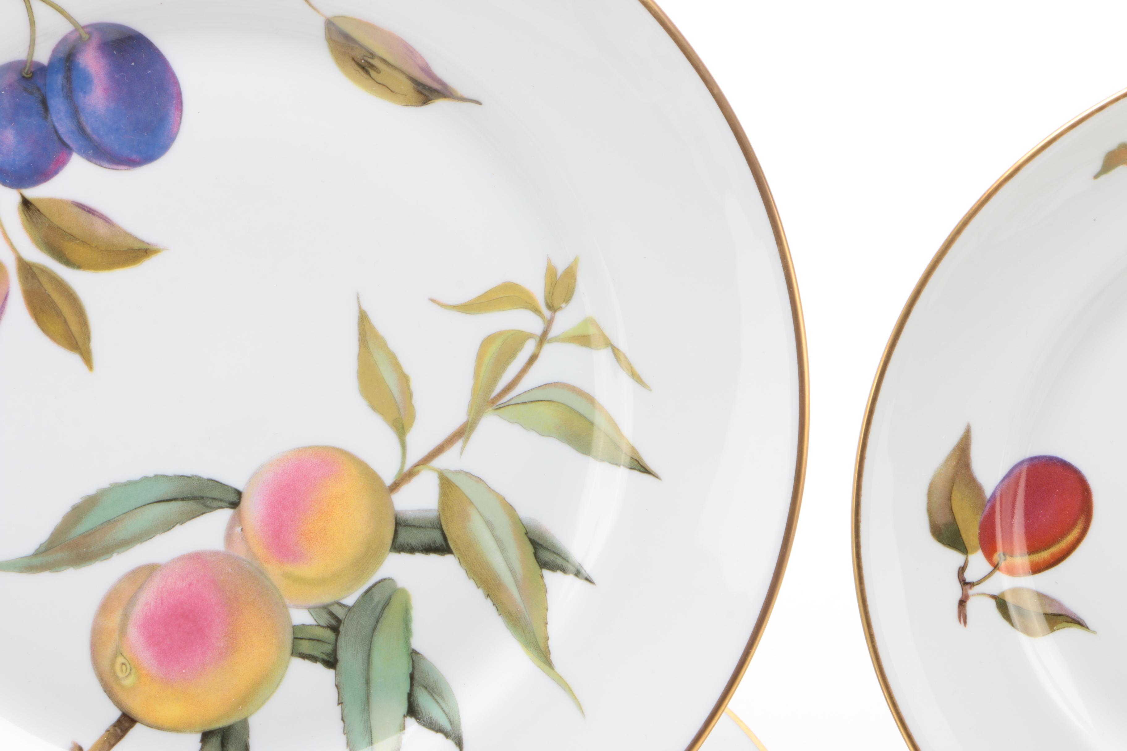 Royal Worcester "Evesham" Porcelain Dinnerware