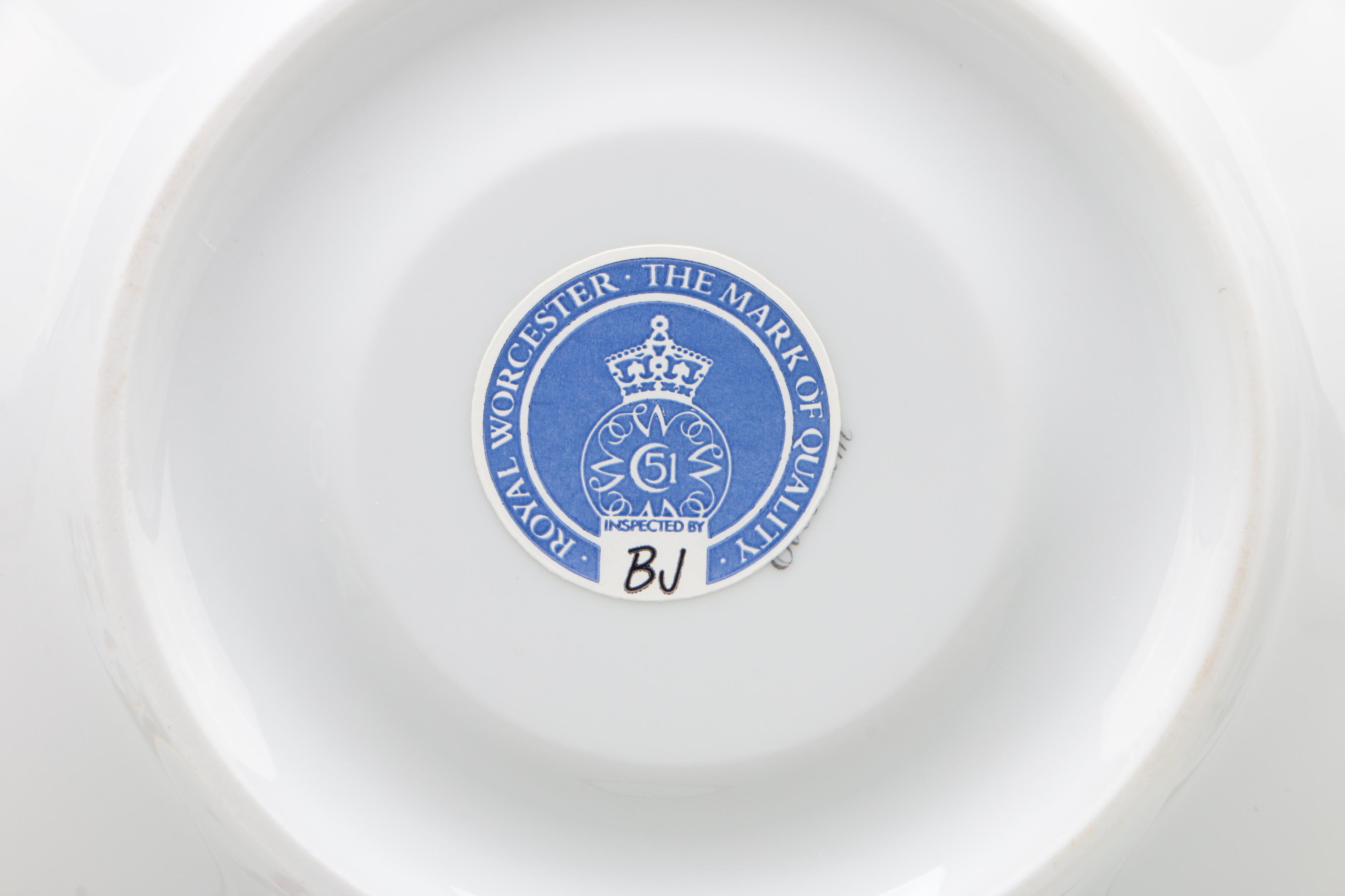 Royal Worcester "Evesham" Porcelain Dinnerware