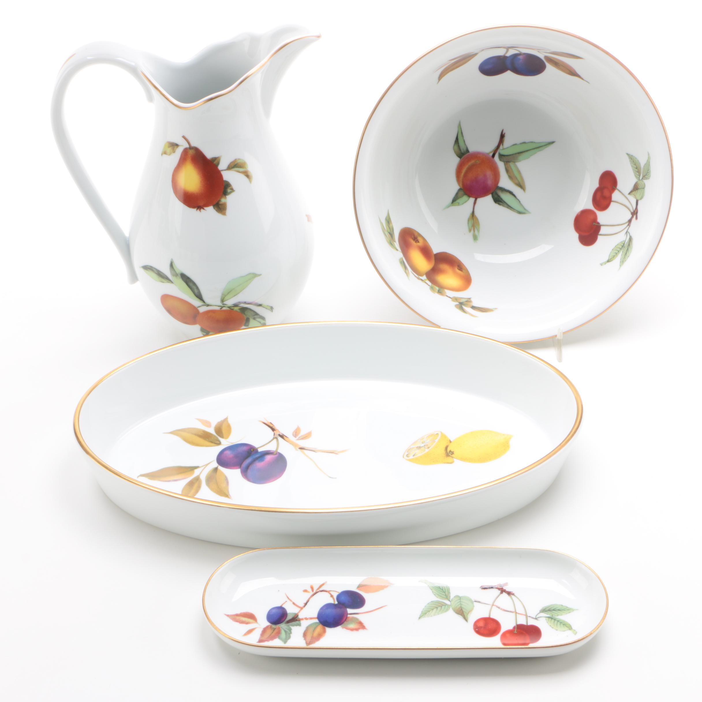 Royal Worcester "Evesham" Porcelain Dinnerware