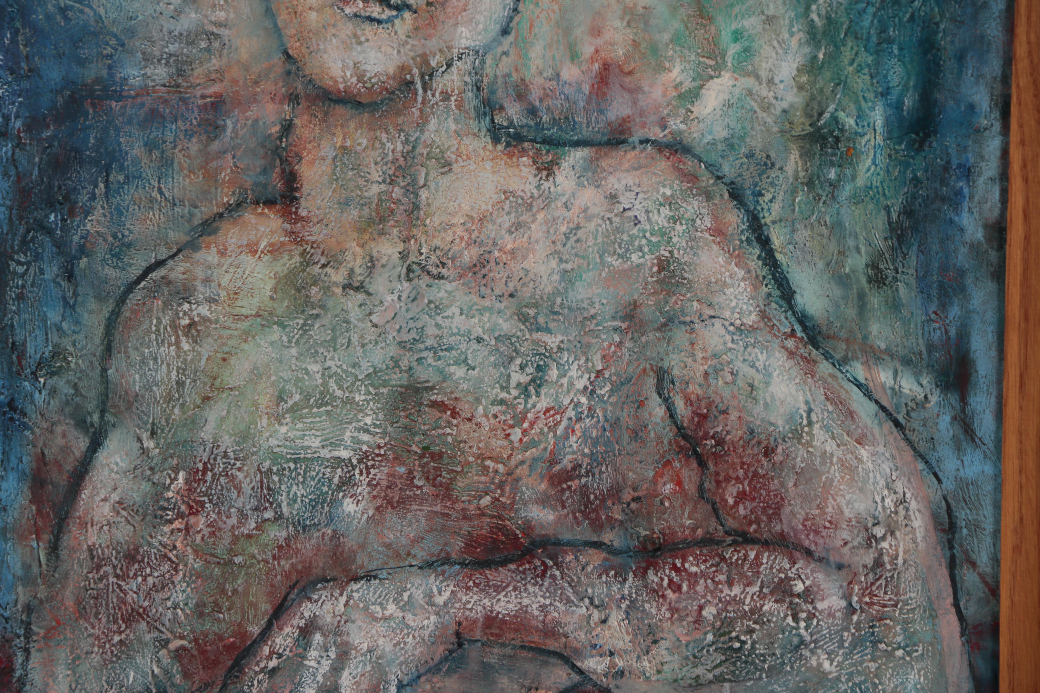 Alvin Rosser Figure Oil Painting