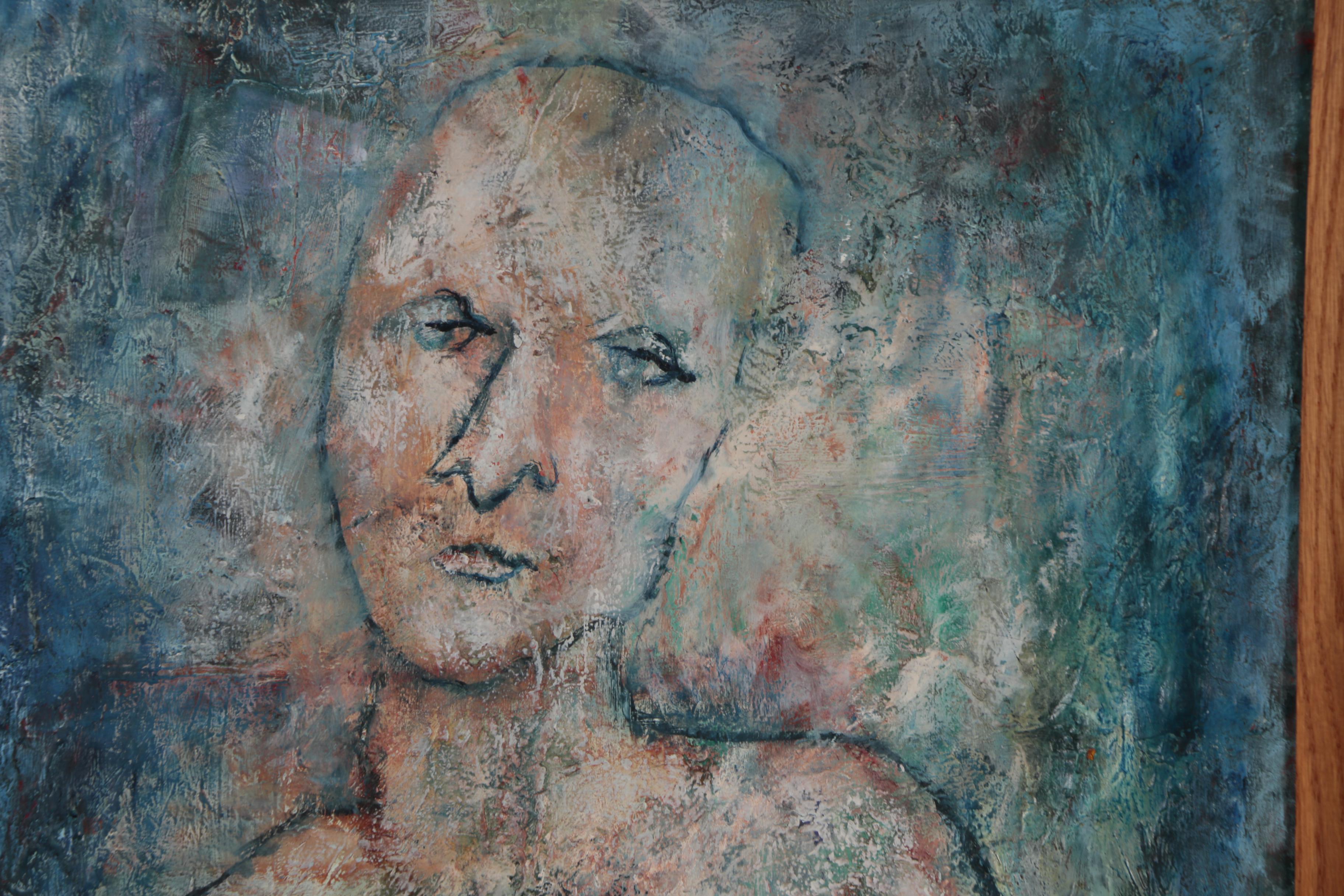 Alvin Rosser Figure Oil Painting