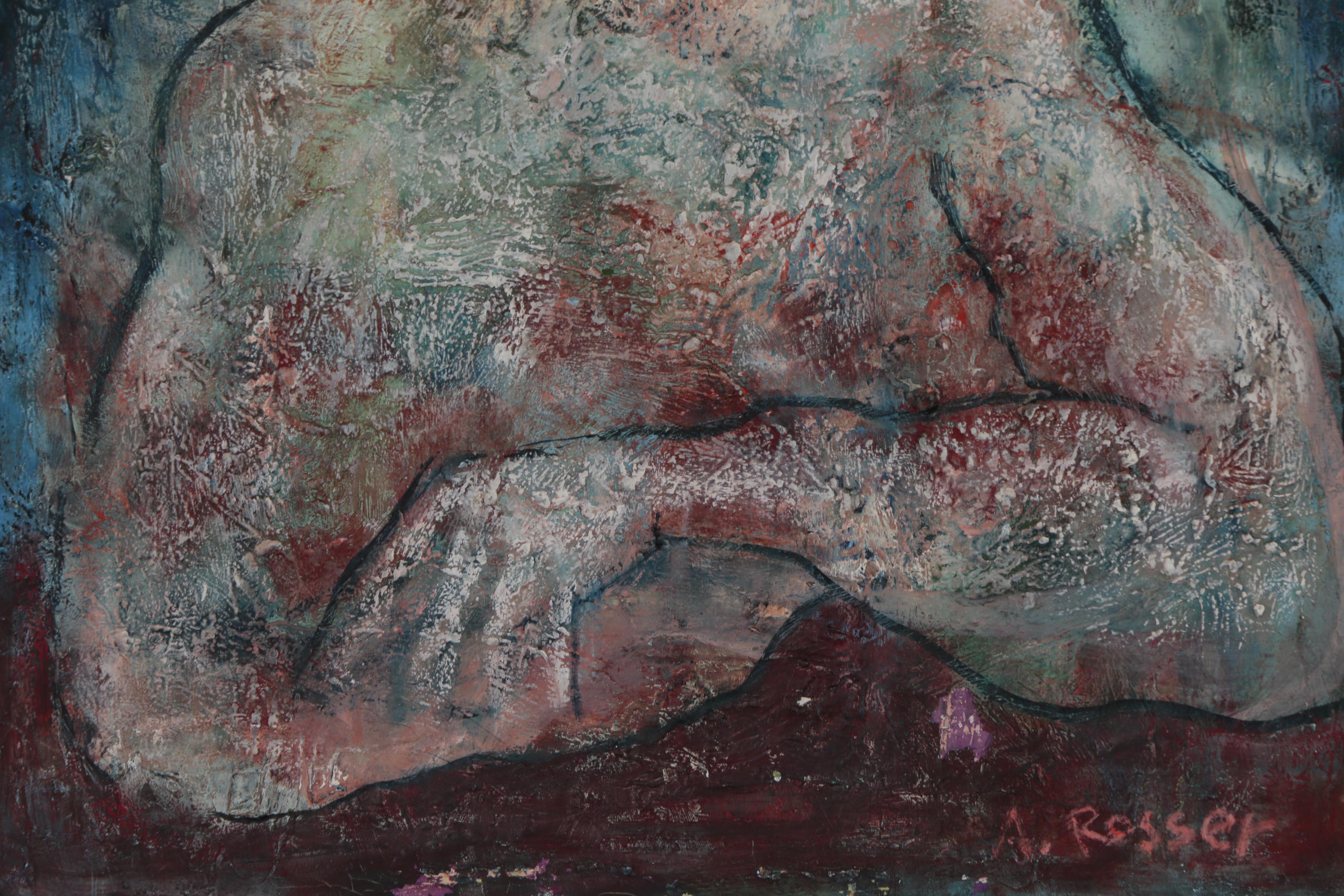 Alvin Rosser Figure Oil Painting