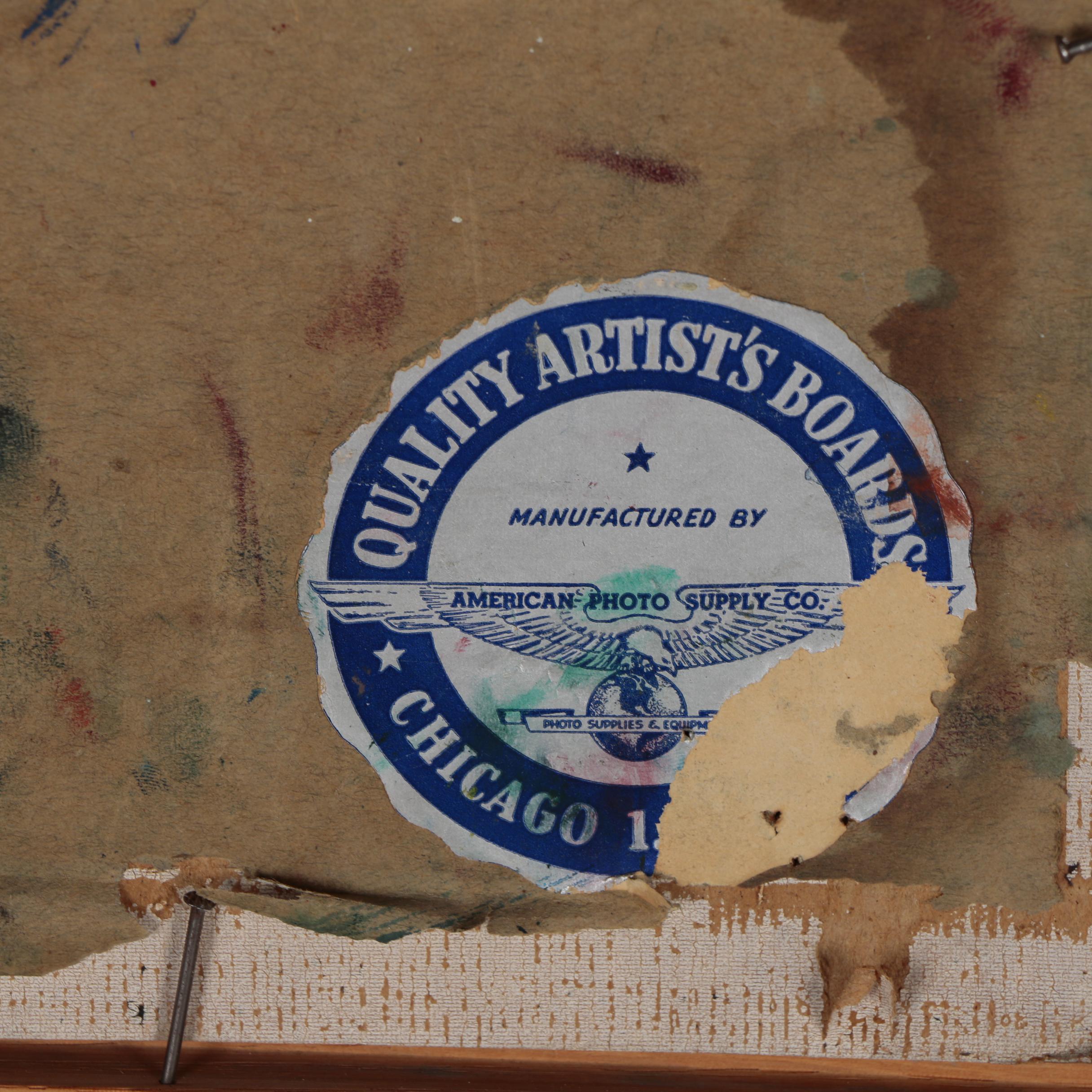 Alvin Rosser Figure Oil Painting