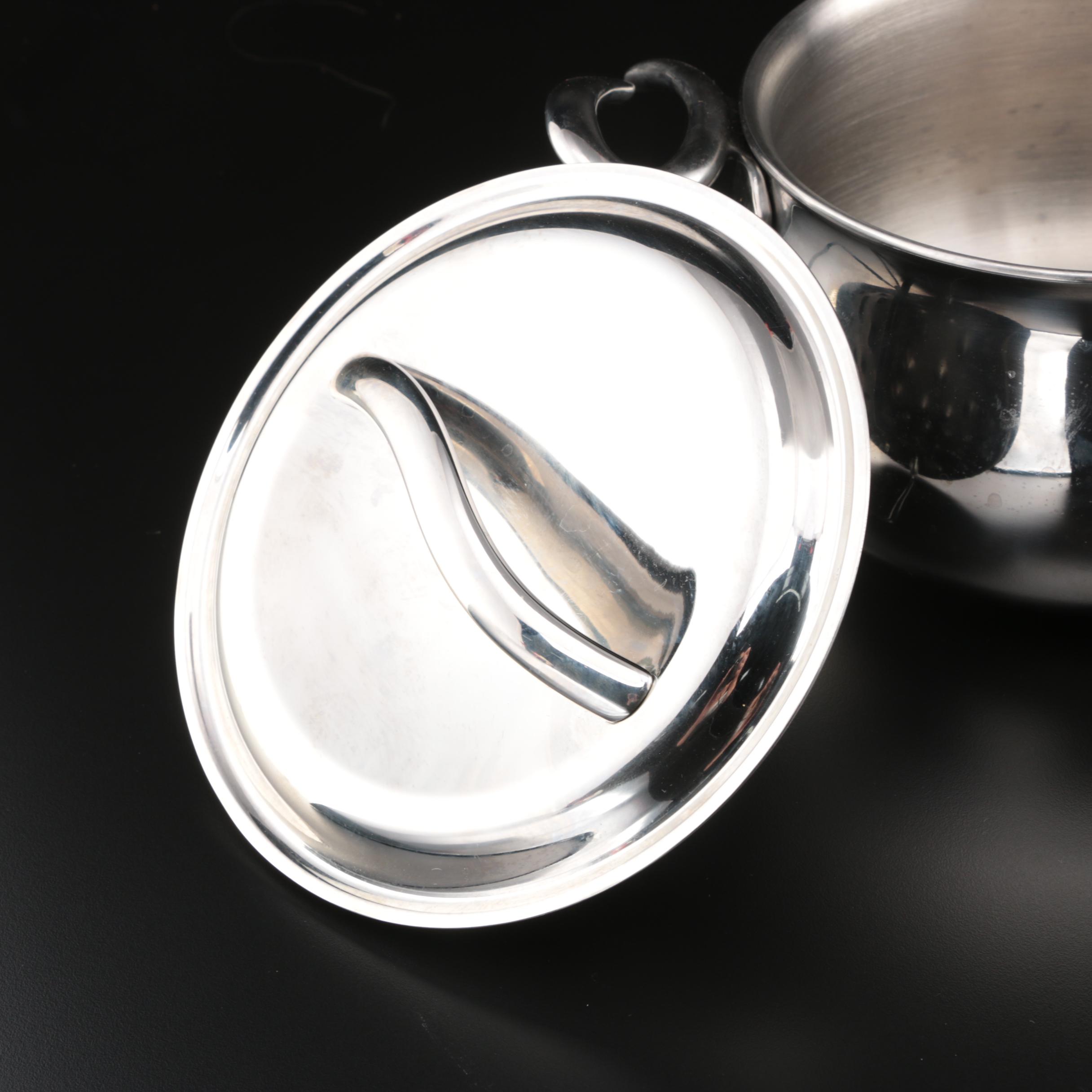 Nambé "Gourmet" Stainless Steel 3 Quart Sauce Pan