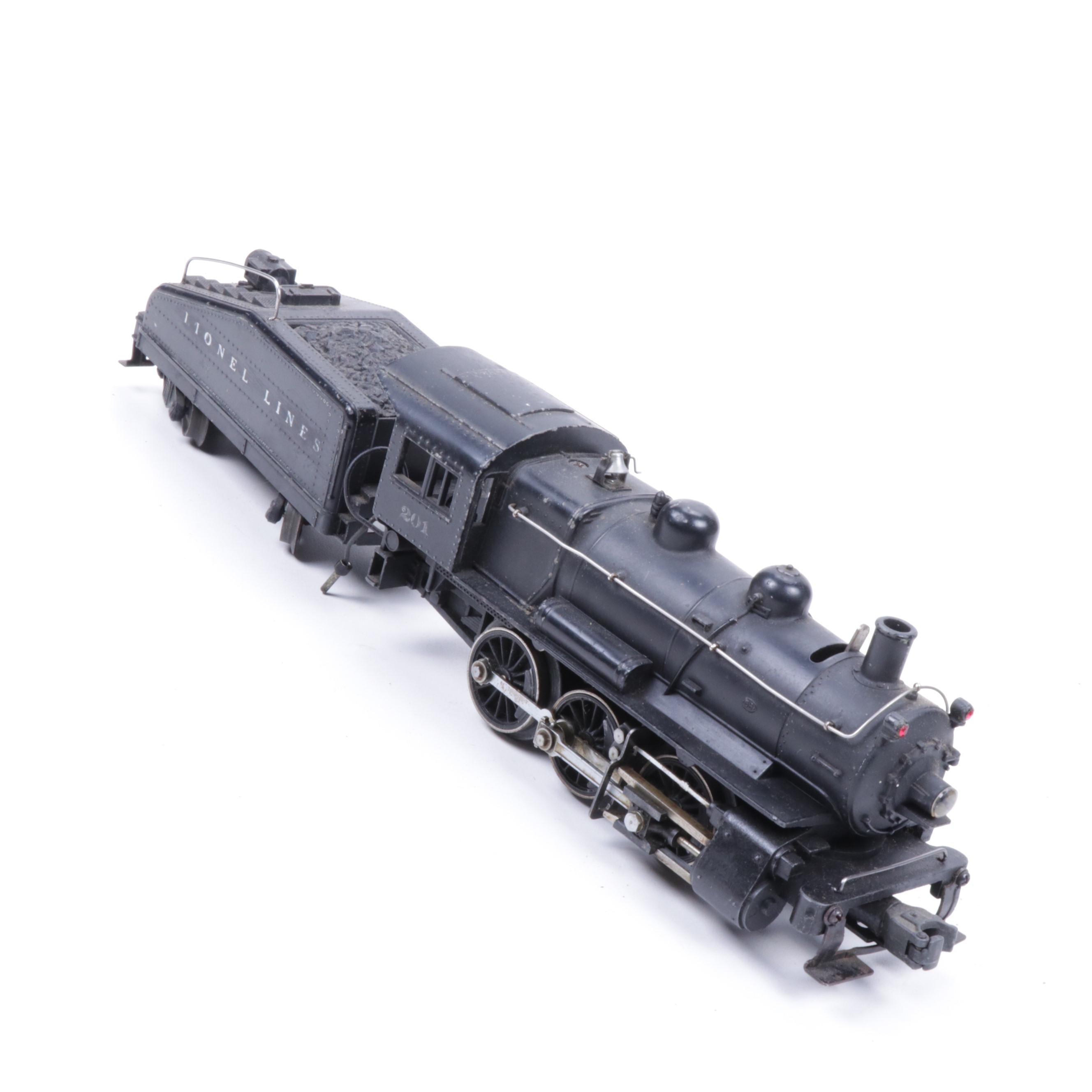 Lionel O Scale 201 Steam Locomotive Switcher and 2201T Tender