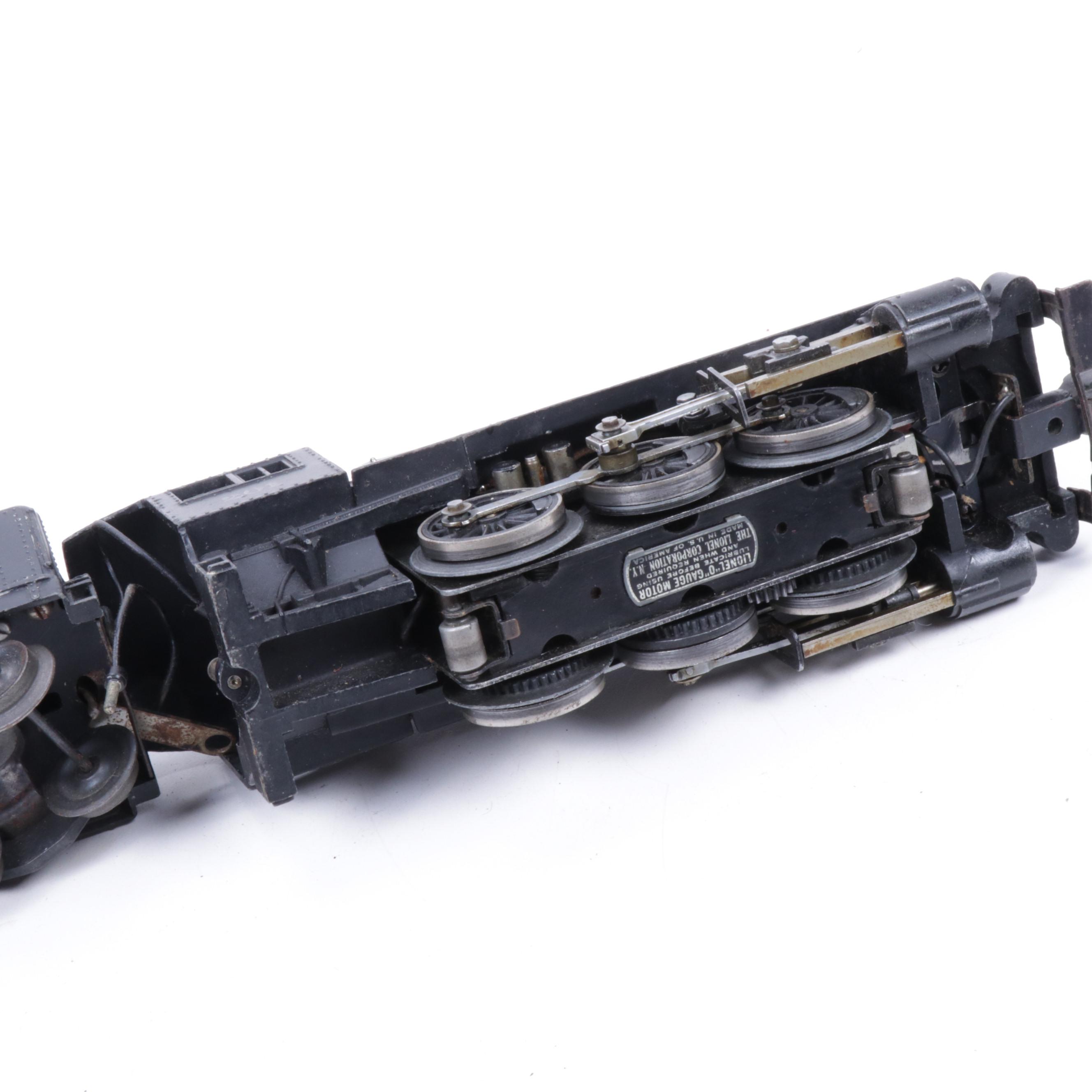 Lionel O Scale 201 Steam Locomotive Switcher and 2201T Tender