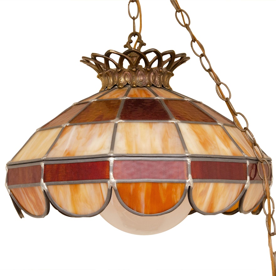 Tiffany Style Stained Glass Ceiling Pendant