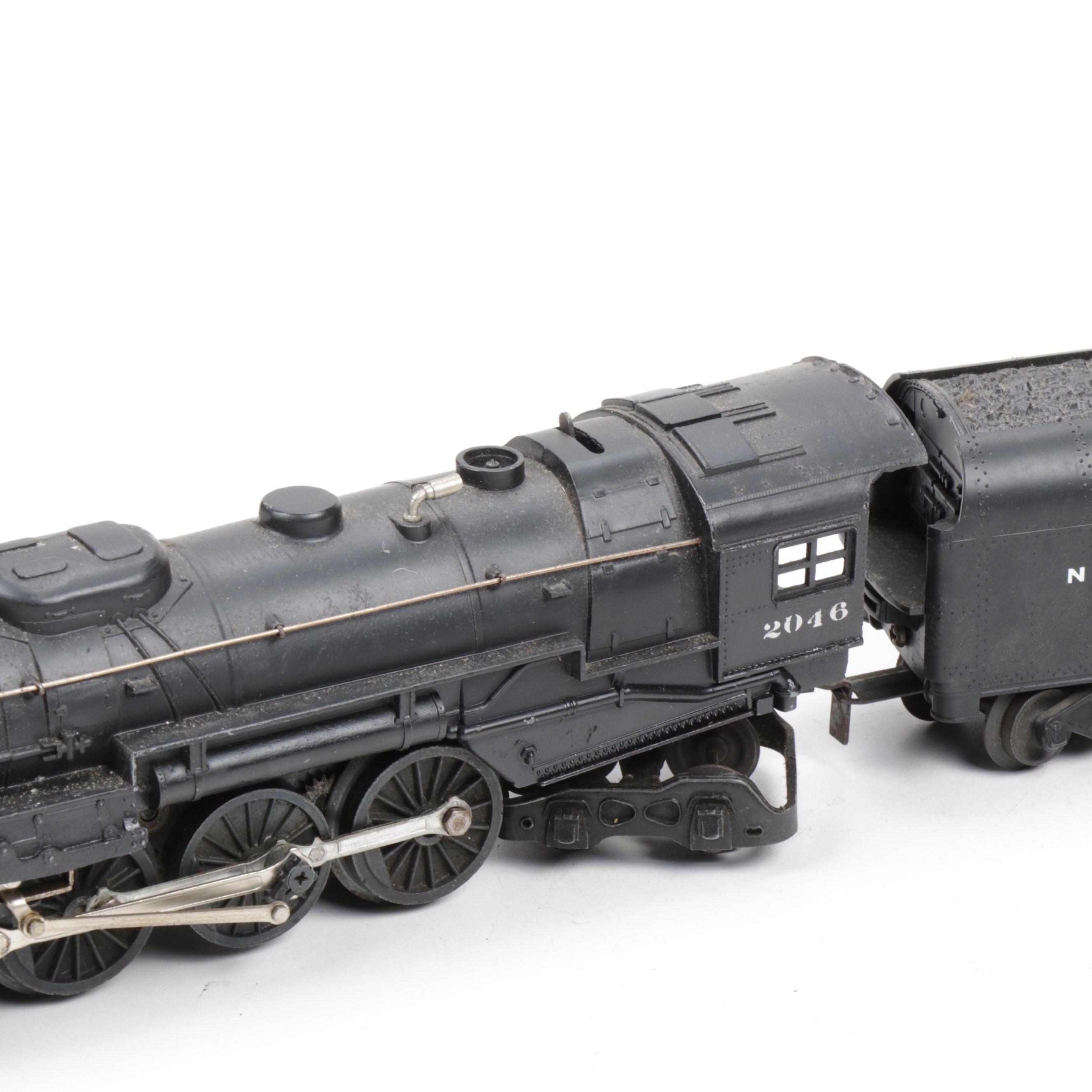 Lionel O Scale 2046 Steam Locomotive with 2046W NY Central Tender