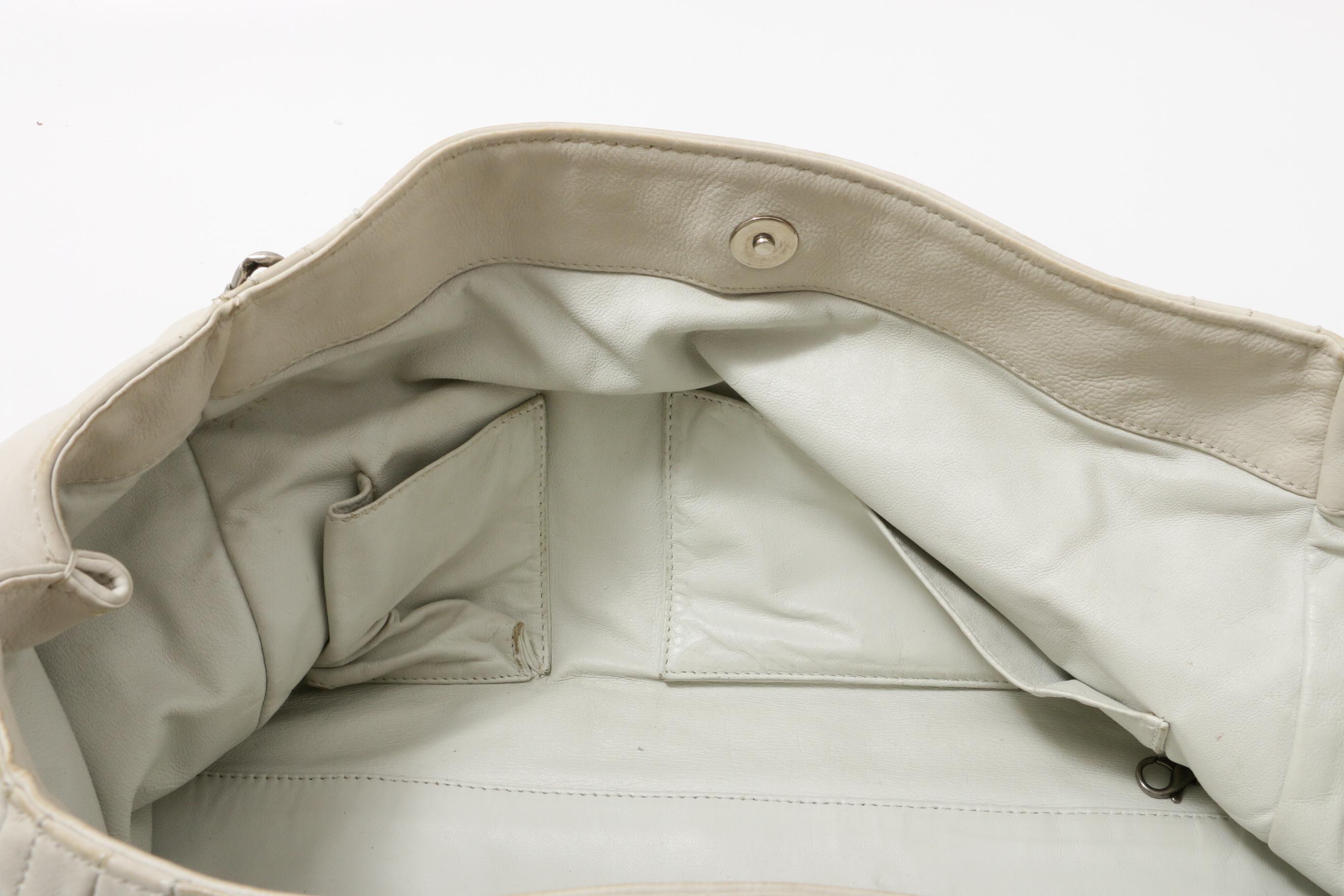 Chanel East/West Modern Chain Large Calfskin Shoulder Bag