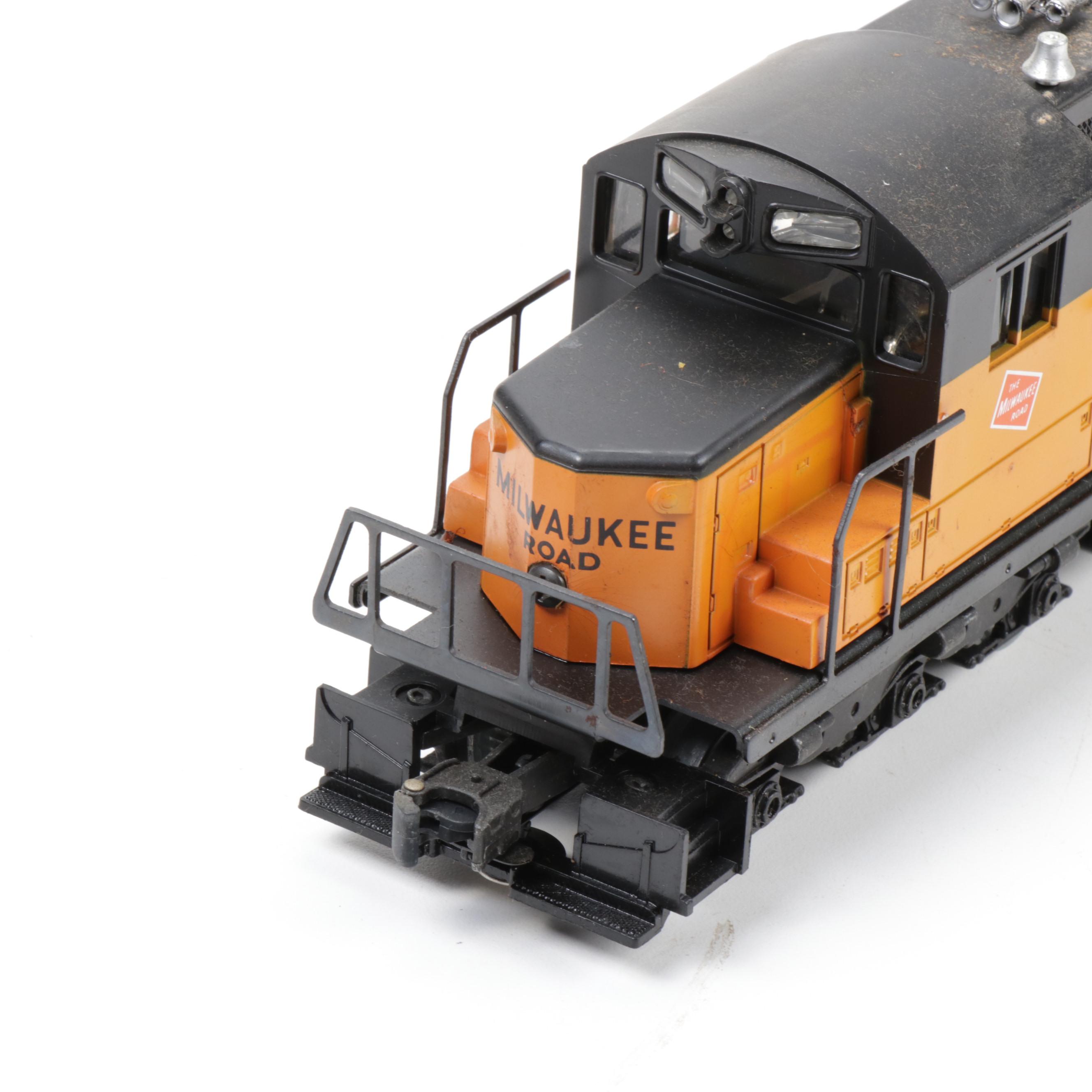 Lionel O-Scale Milwaukee Road 2338 and 8855 Diesel Locomotives, Vintage