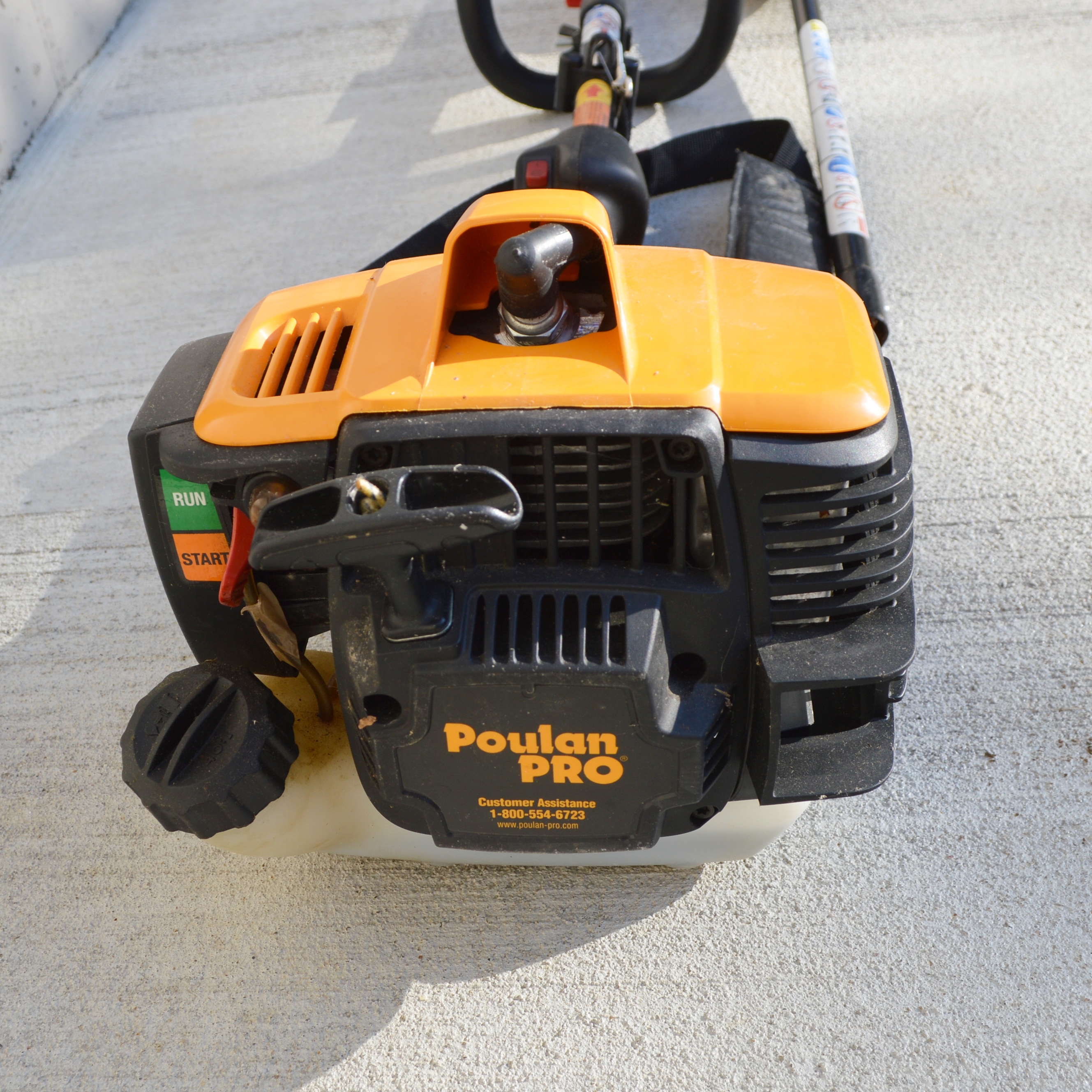 Craftsman Gas Edger, Electric Leaf Blower, and Poulan Pro Gas Pruner/Trimmer