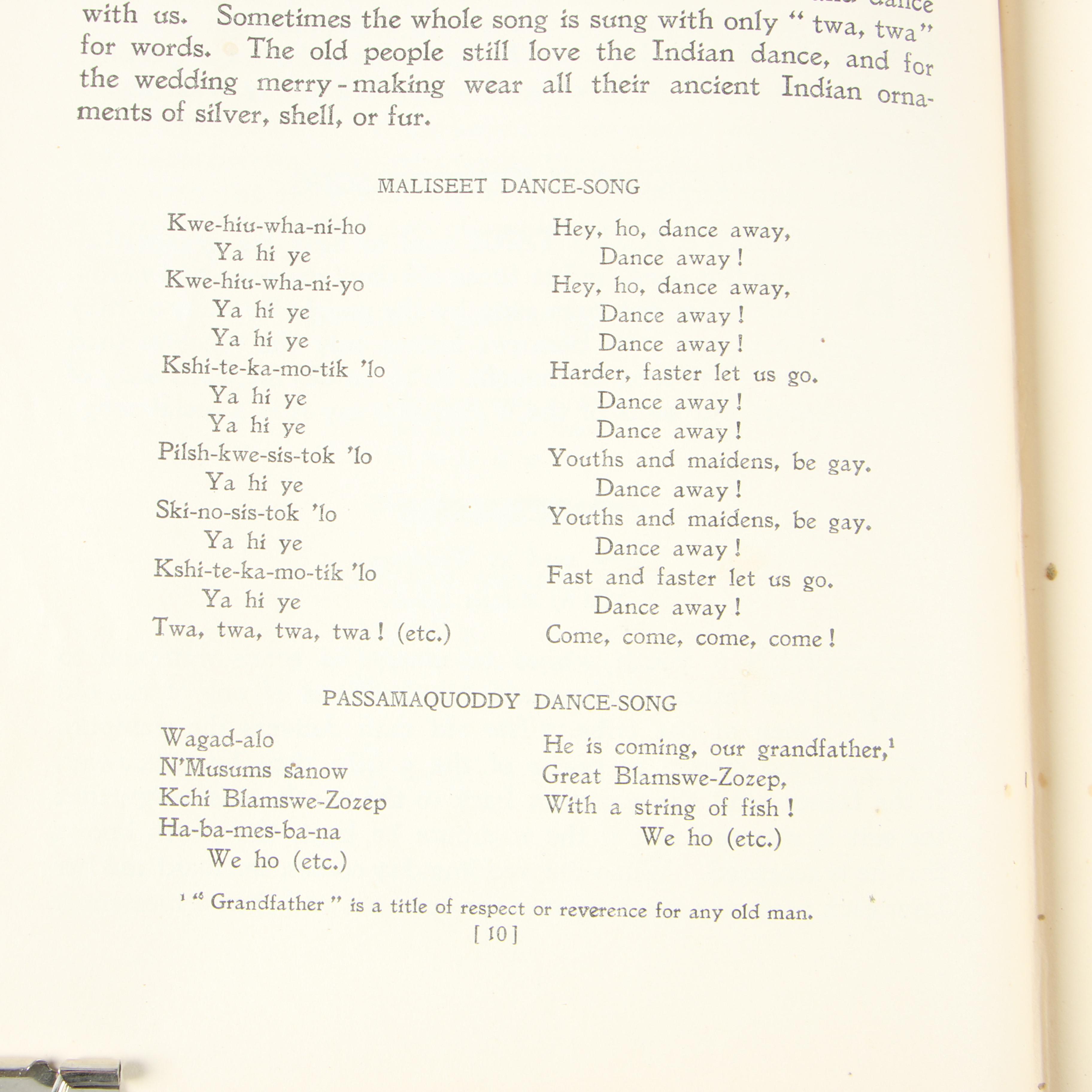 Illustrated First Edition "The Indians' Book" by Natalie Curtis, 1907