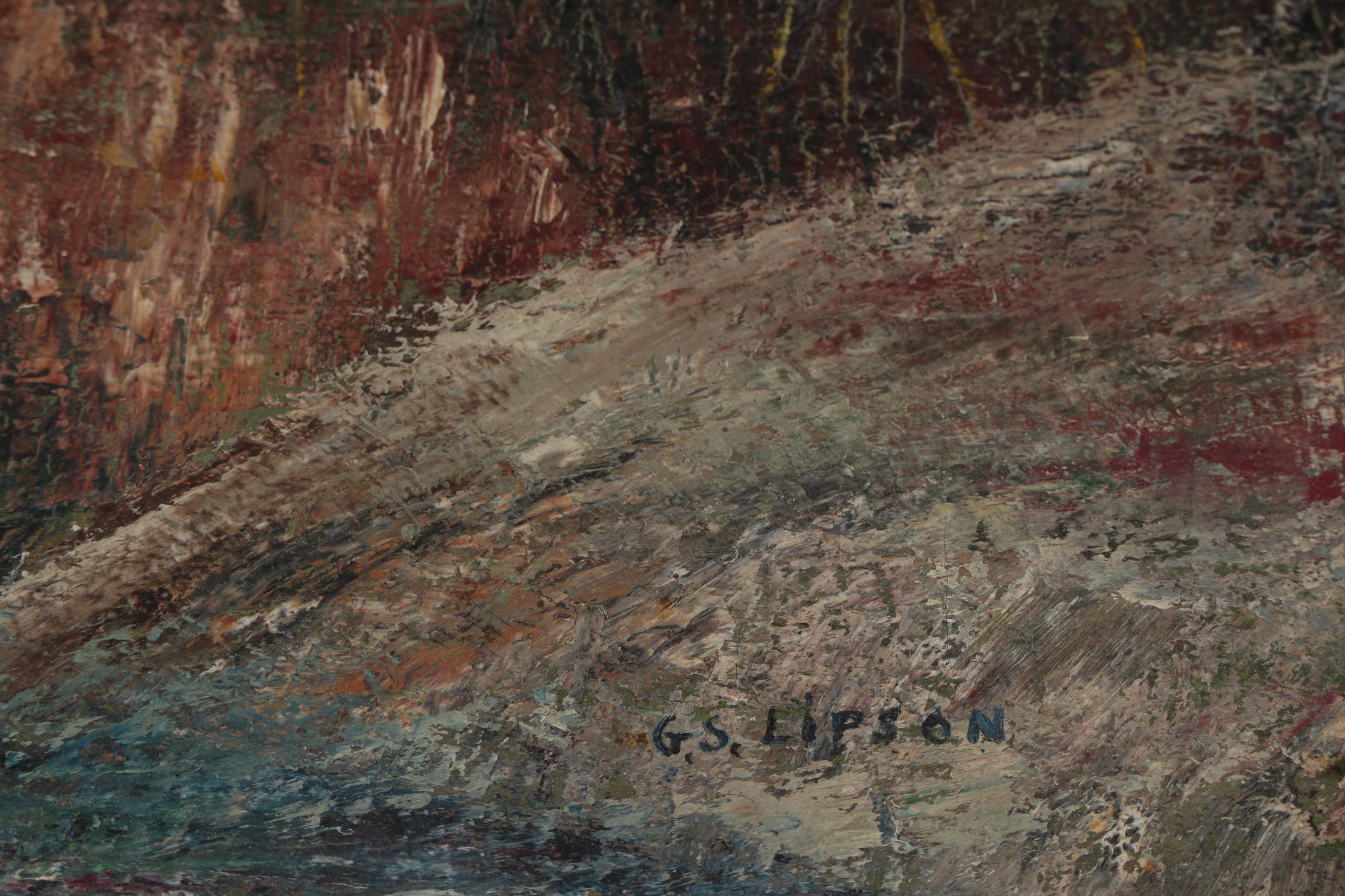 Goldie Lipson Oil Painting "Birth of Spring"