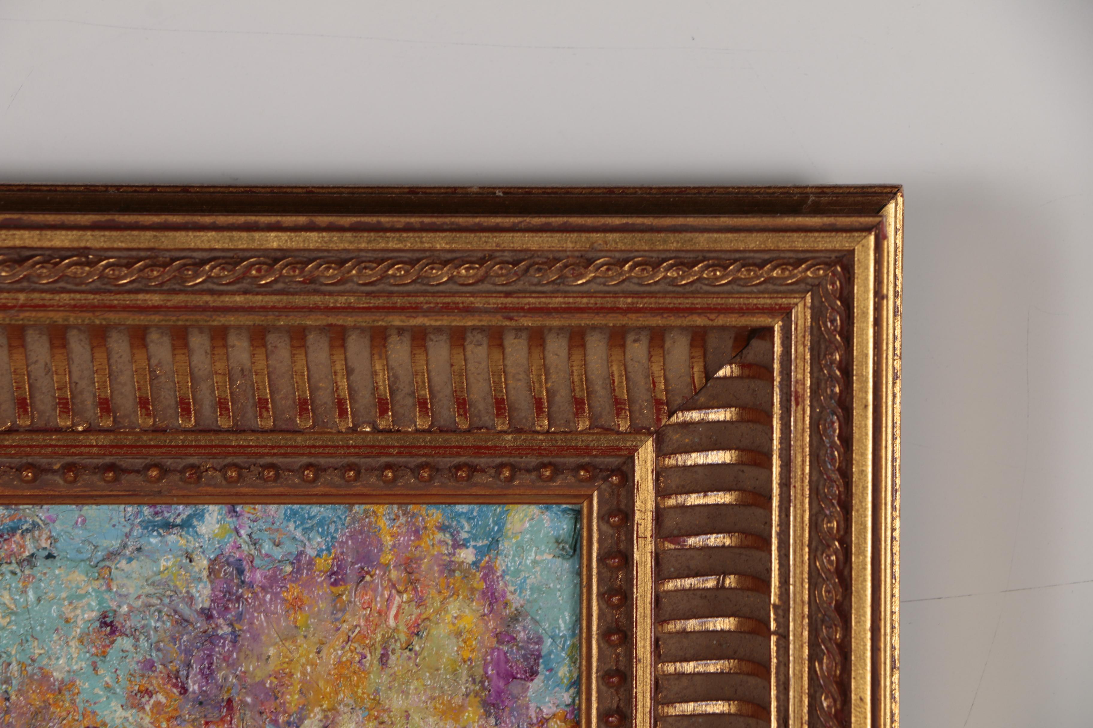 Frances Faig Post-Impressionist Style Landscape Oil Painting