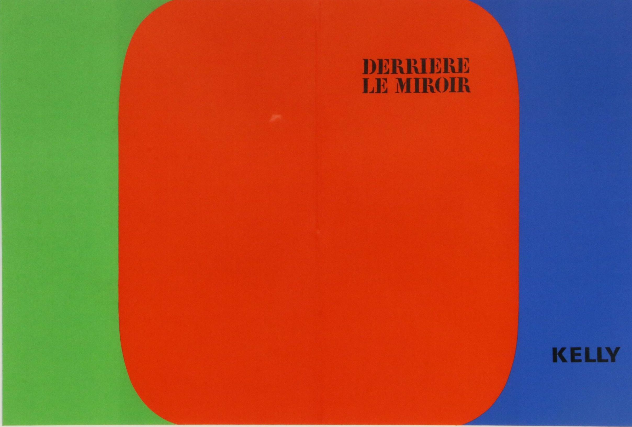 Ellsworth Kelly Double Page Color Lithograph for "Derrière le Miroir," 1964