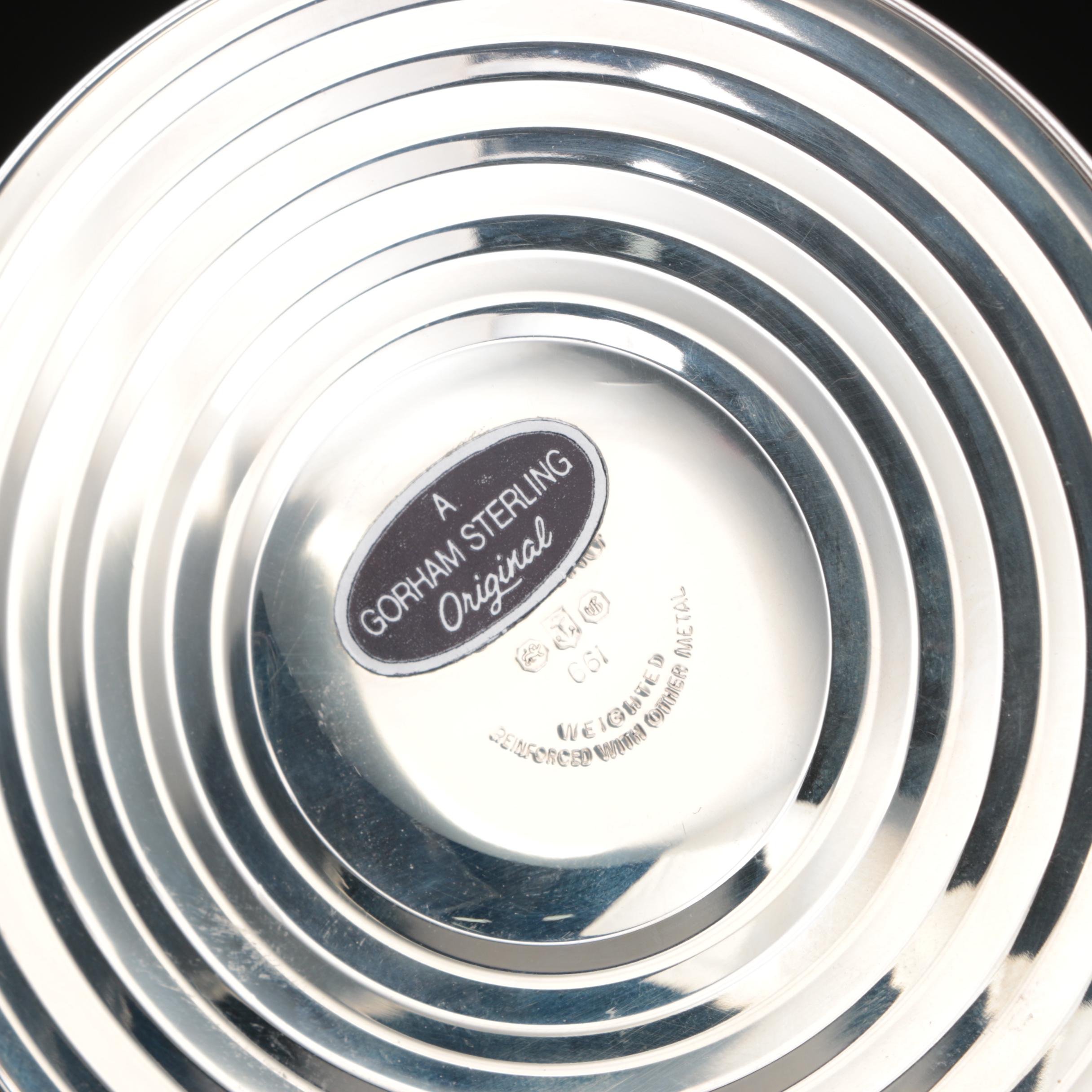 Weighted Sterling Silver Candle Holders Including Gorham