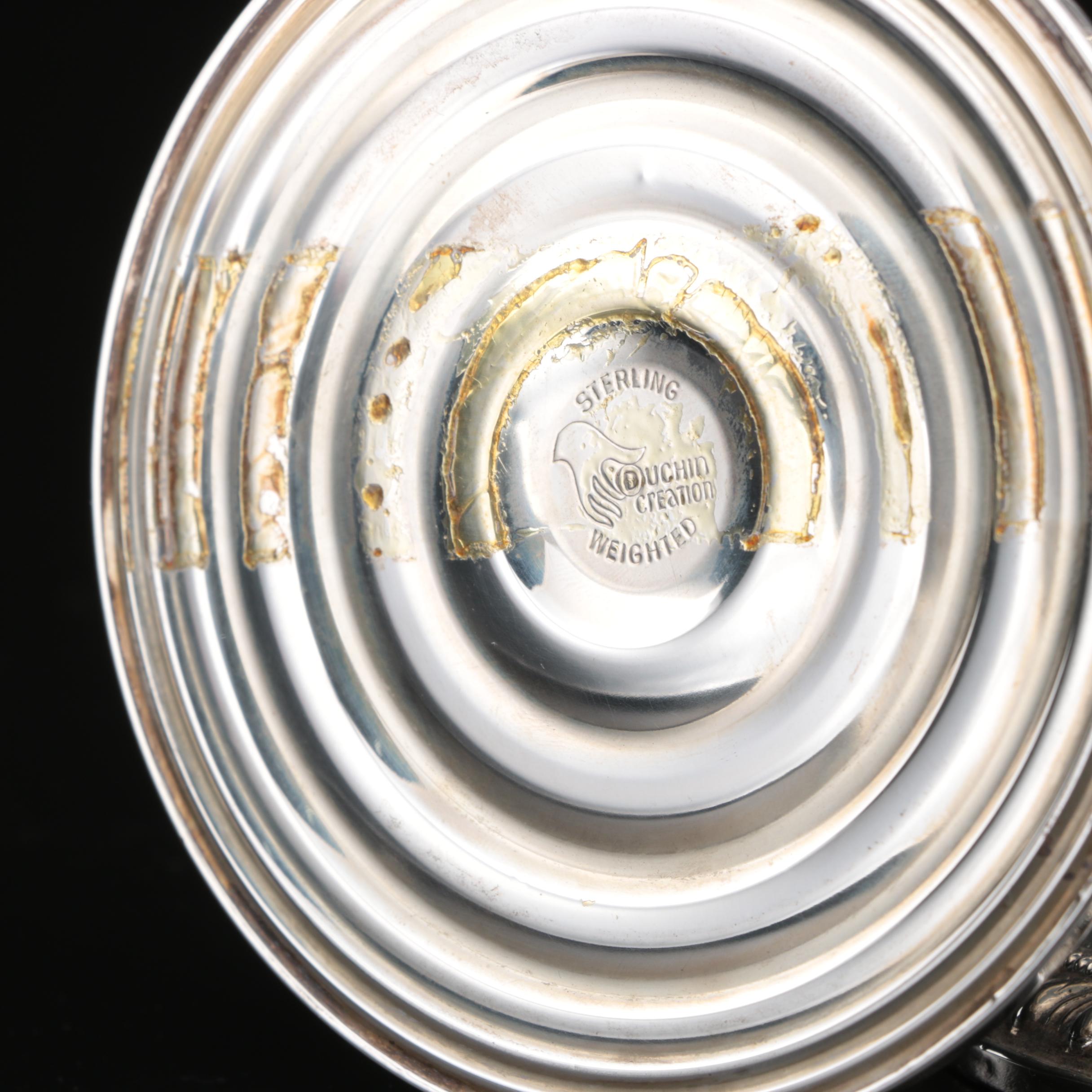 Weighted Sterling Silver Candle Holders Including Gorham