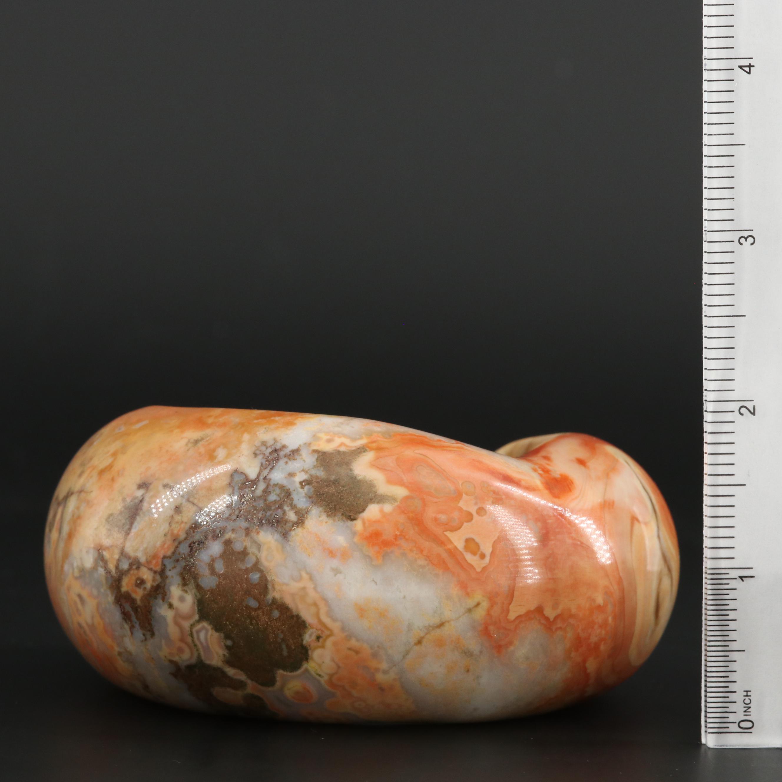 Patricia Von Musulin Carved Agate Cuff Bracelet