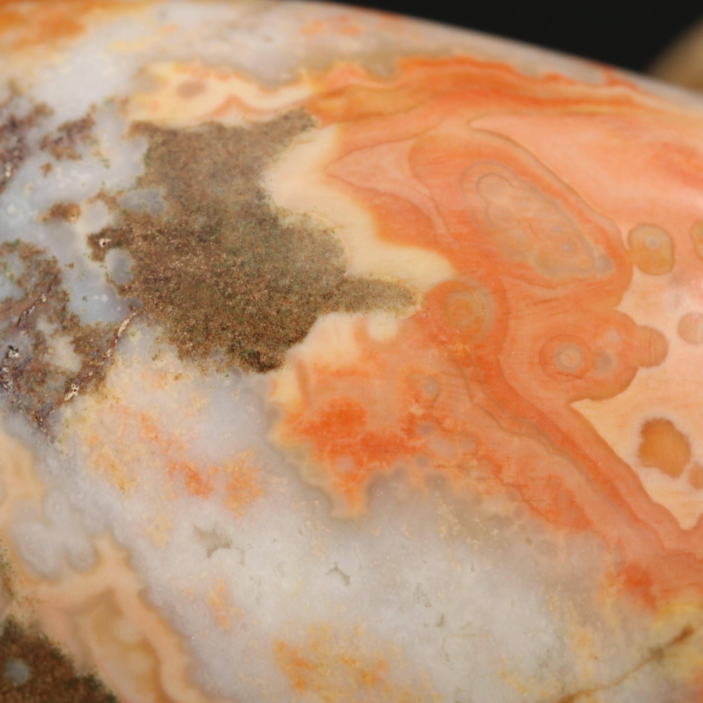 Patricia Von Musulin Carved Agate Cuff Bracelet