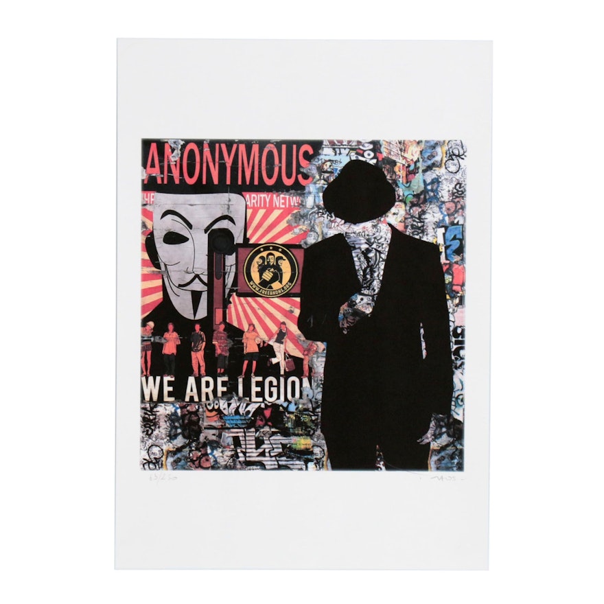 Tehos Frederic Camilleri Pop Art Giclée "We are the Legion"