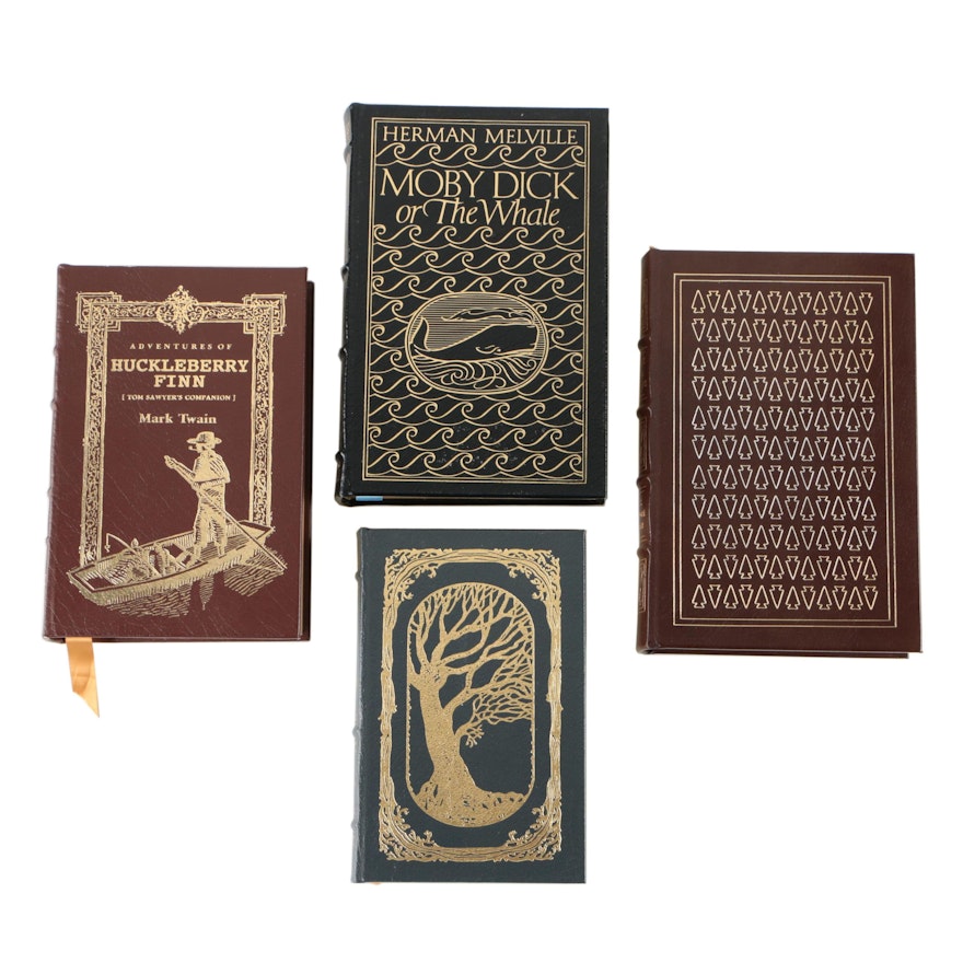 Finely Bound Easton Press Collector's Edition Books featuring "Moby Dick"