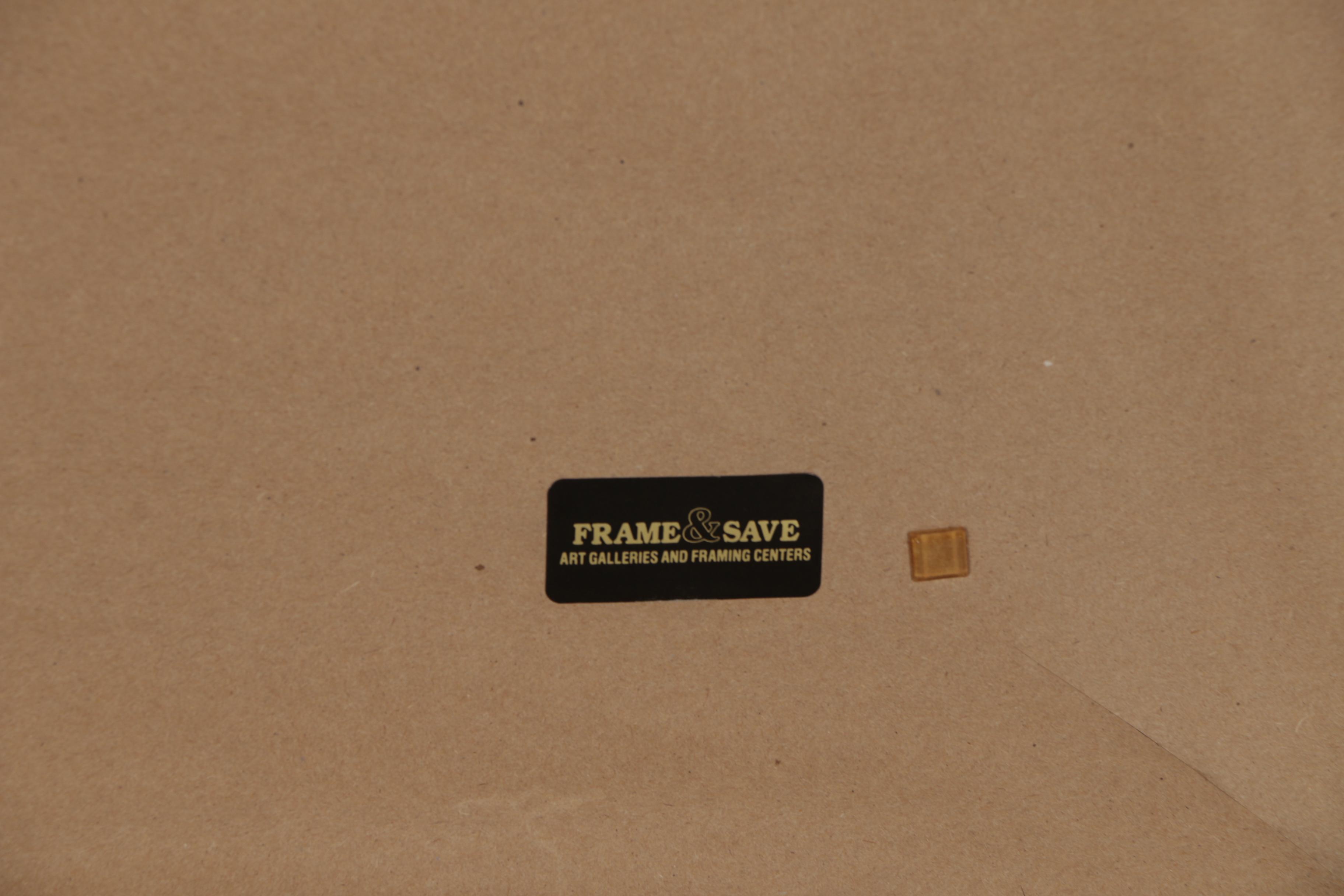 Steve Jenkins Oil Painting of Impressionistic Winter Landscape