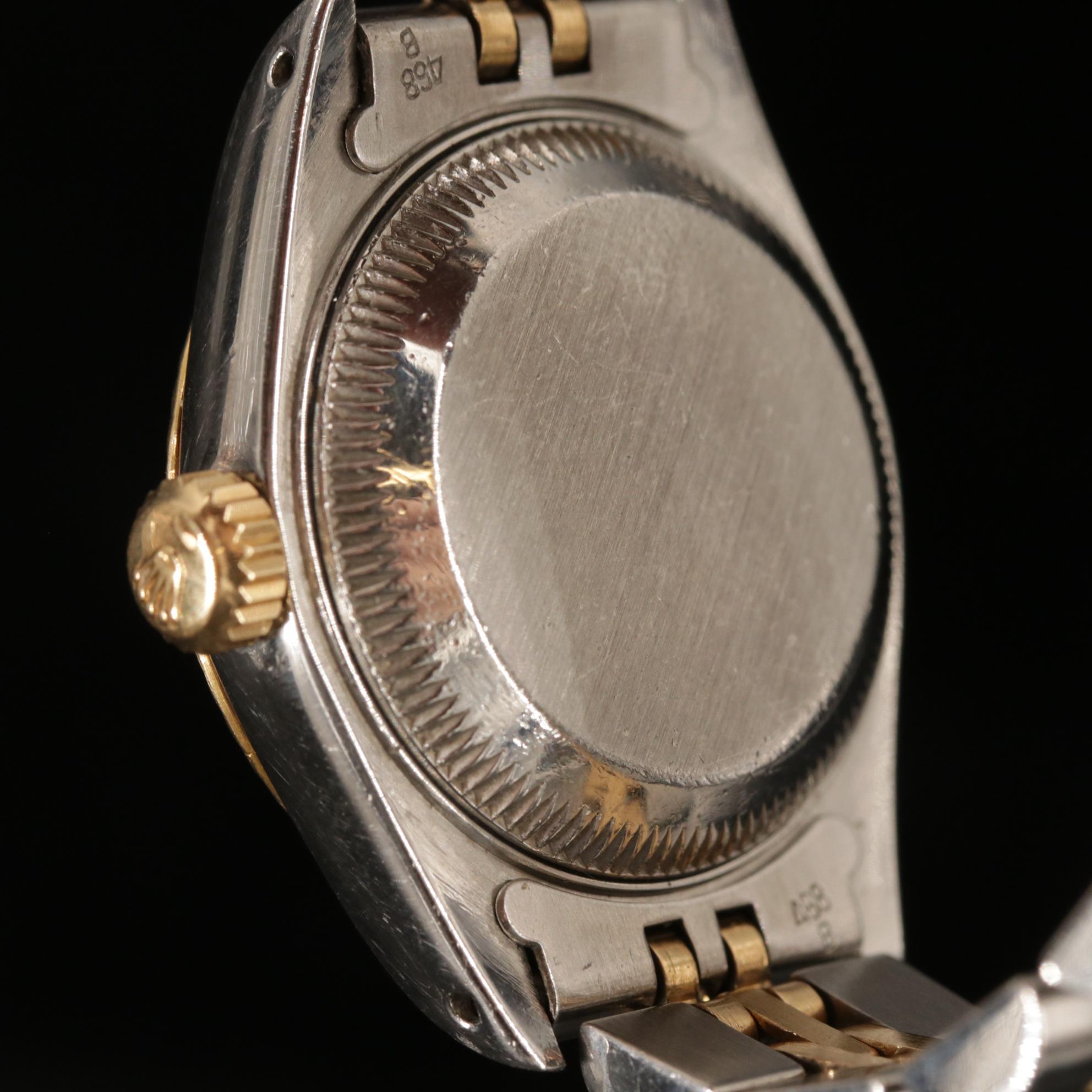 Rolex Datejust 18K Gold And Stainless Steel Automatic Watch, 1987