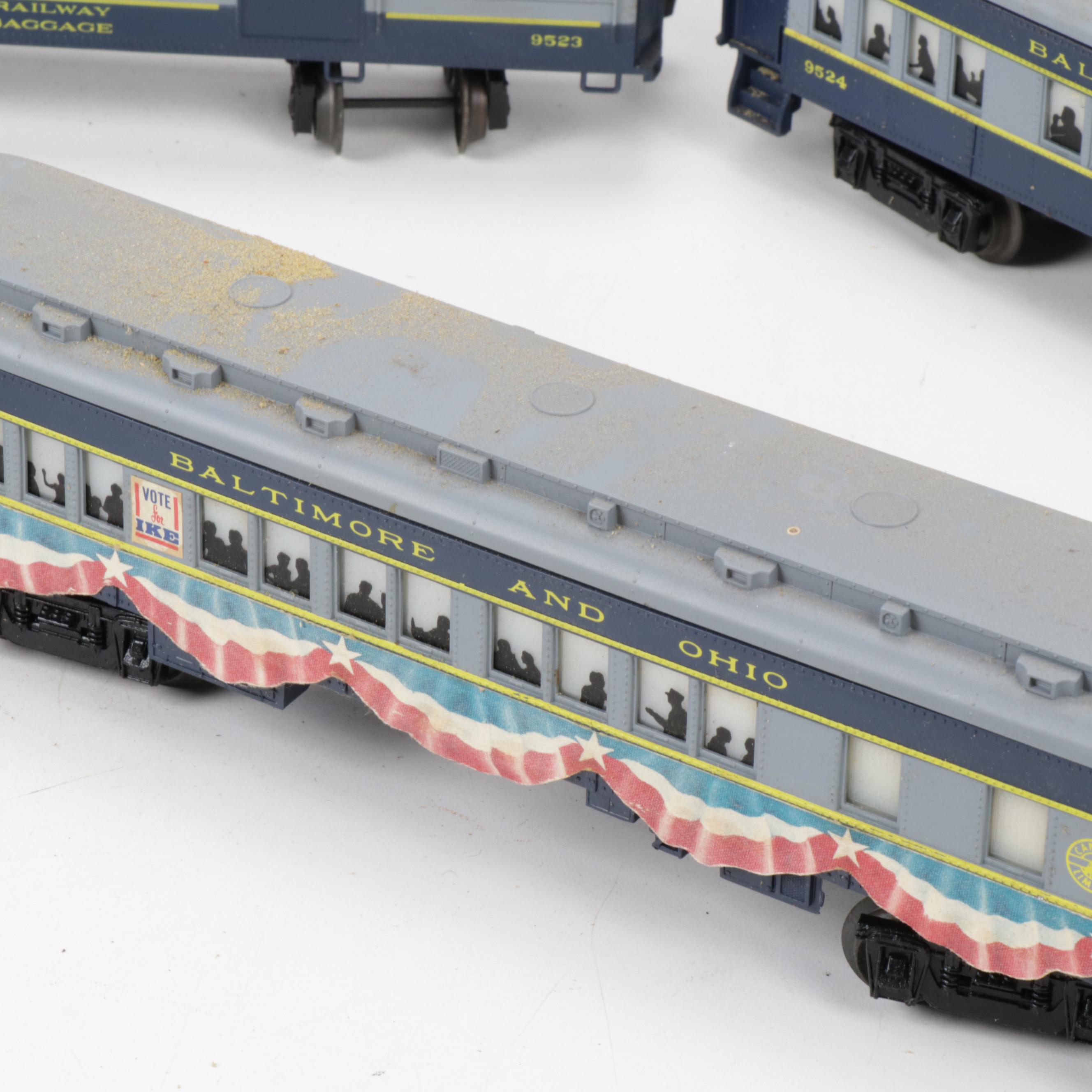 Lionel O-Scale Baltimore & Ohio Diesel Locomotives and Passenger Cars