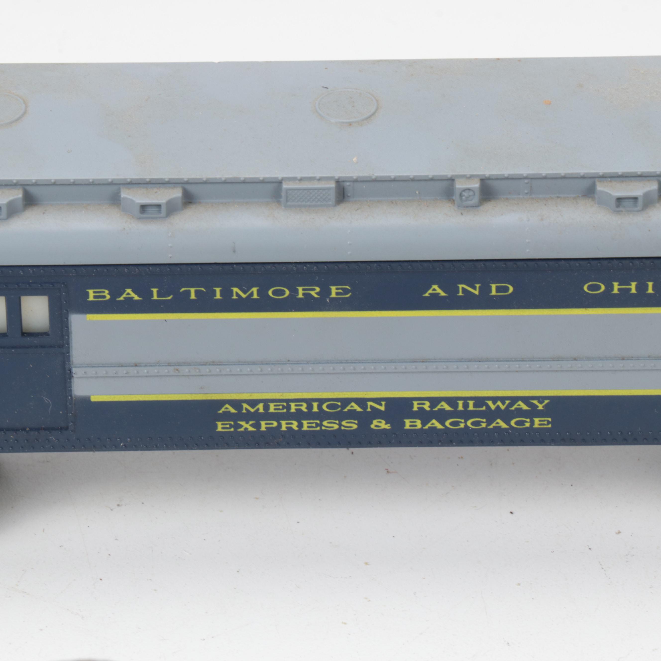 Lionel O-Scale Baltimore & Ohio Diesel Locomotives and Passenger Cars