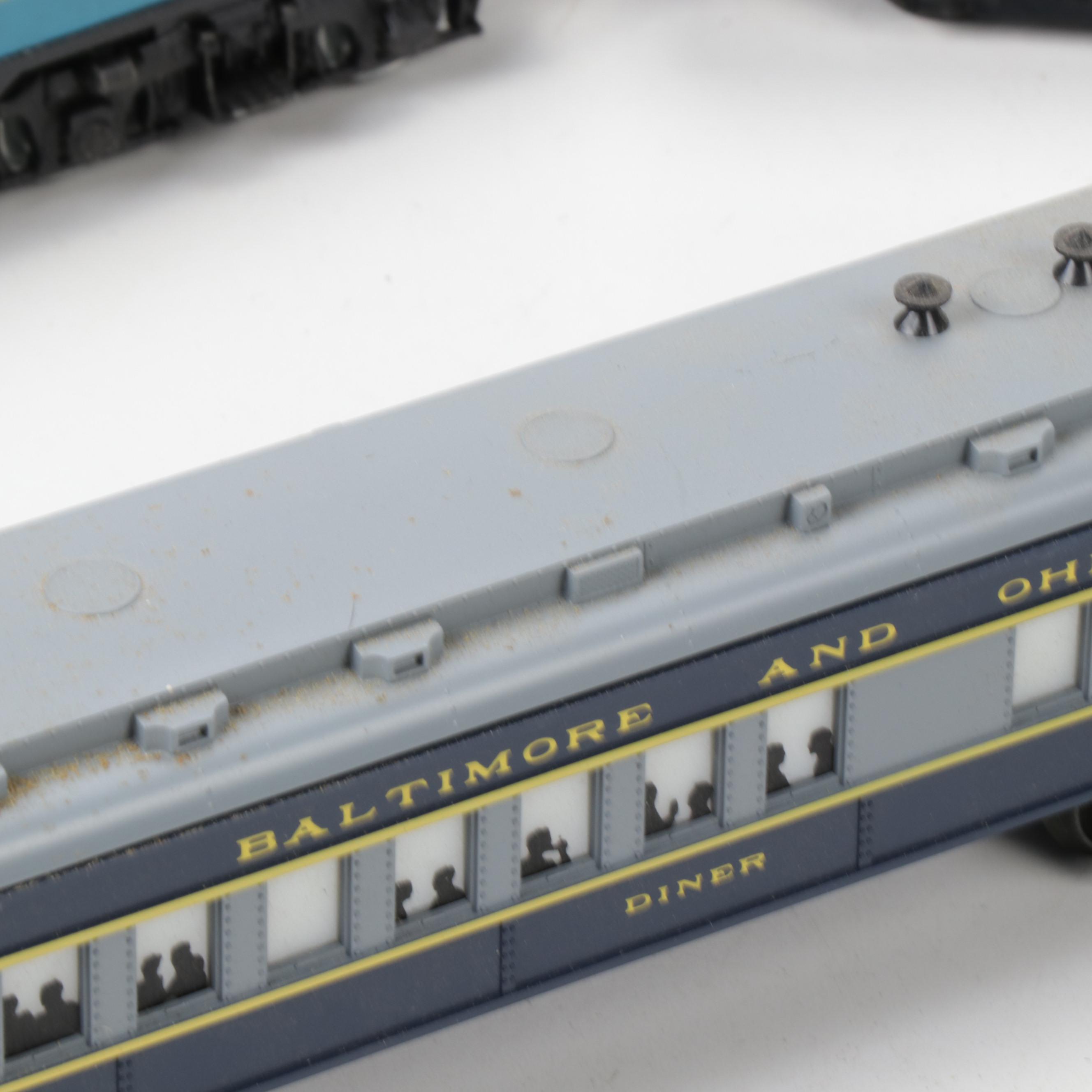 Lionel O-Scale Baltimore & Ohio Diesel Locomotives and Passenger Cars