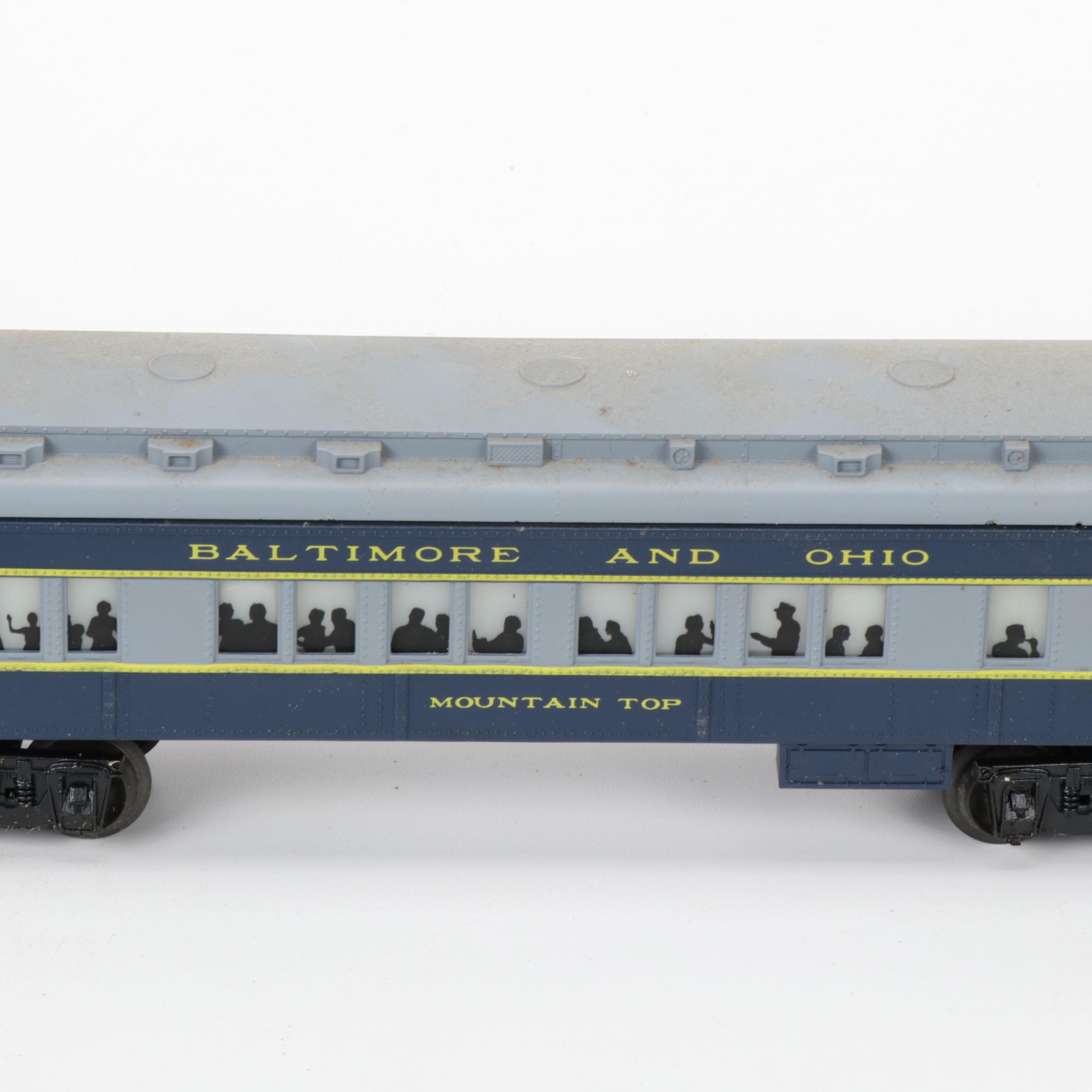 Lionel O-Scale Baltimore & Ohio Diesel Locomotives and Passenger Cars