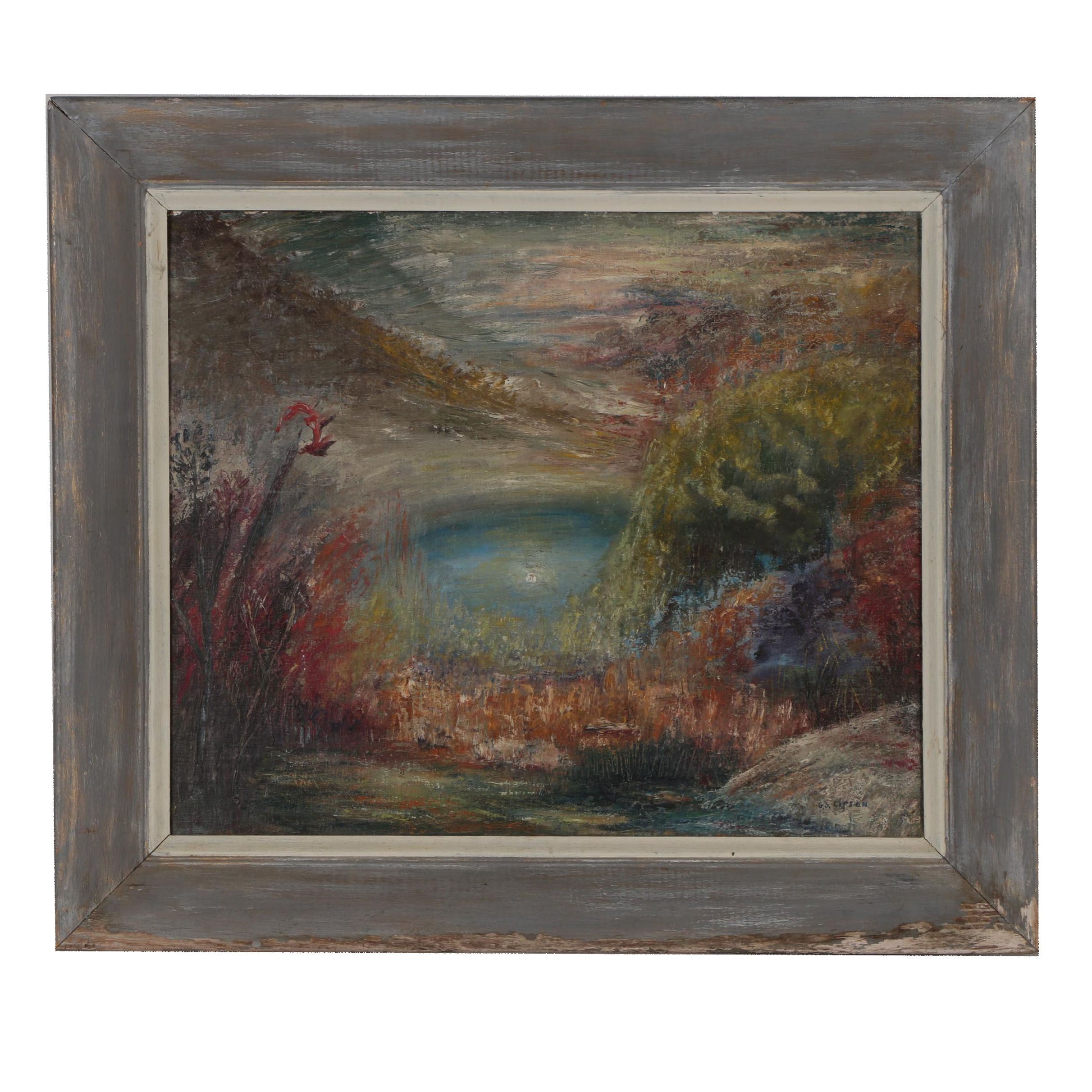 Goldie Lipson Oil Painting "Birth of Spring"