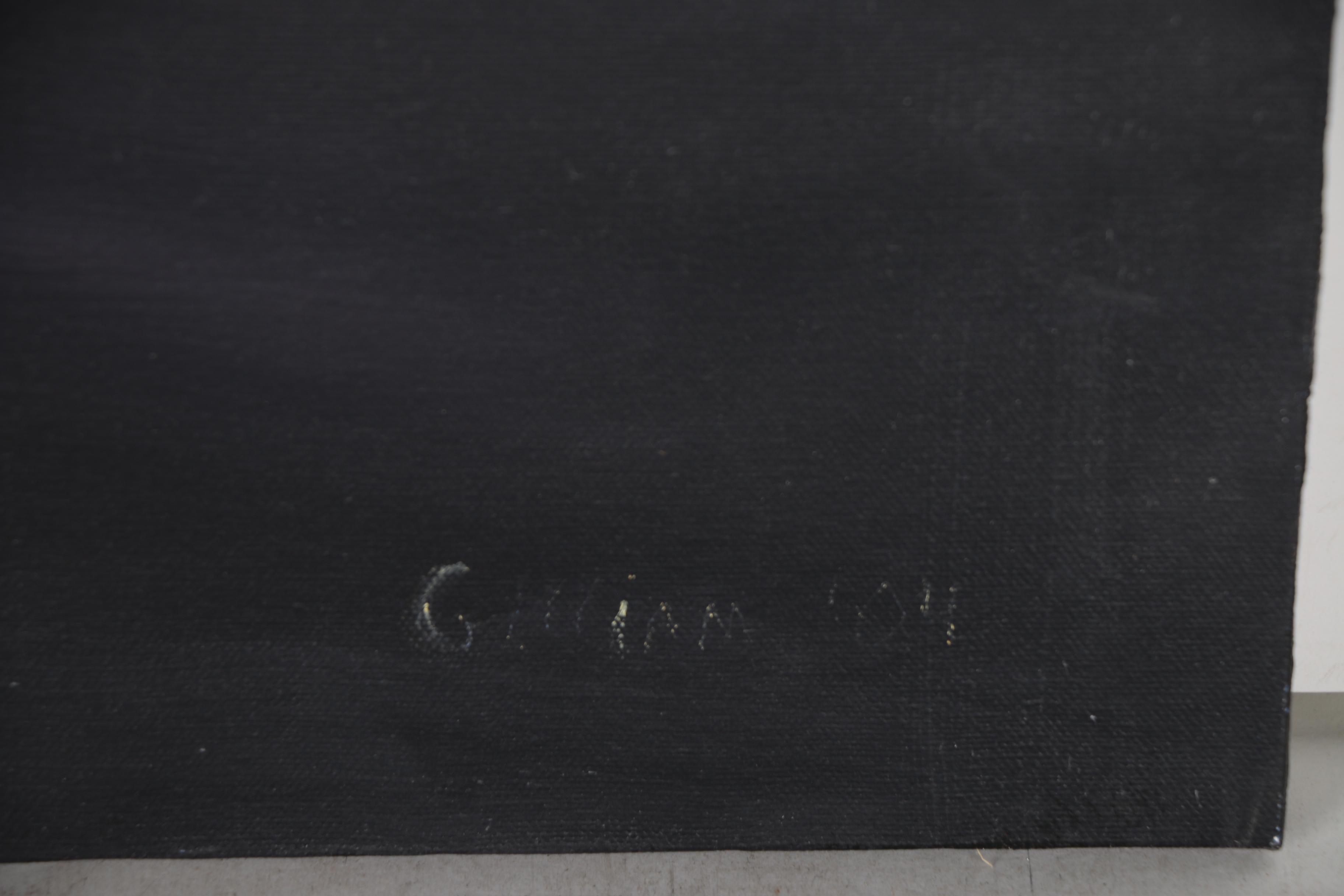 Acrylic Painting of Cat Eyes