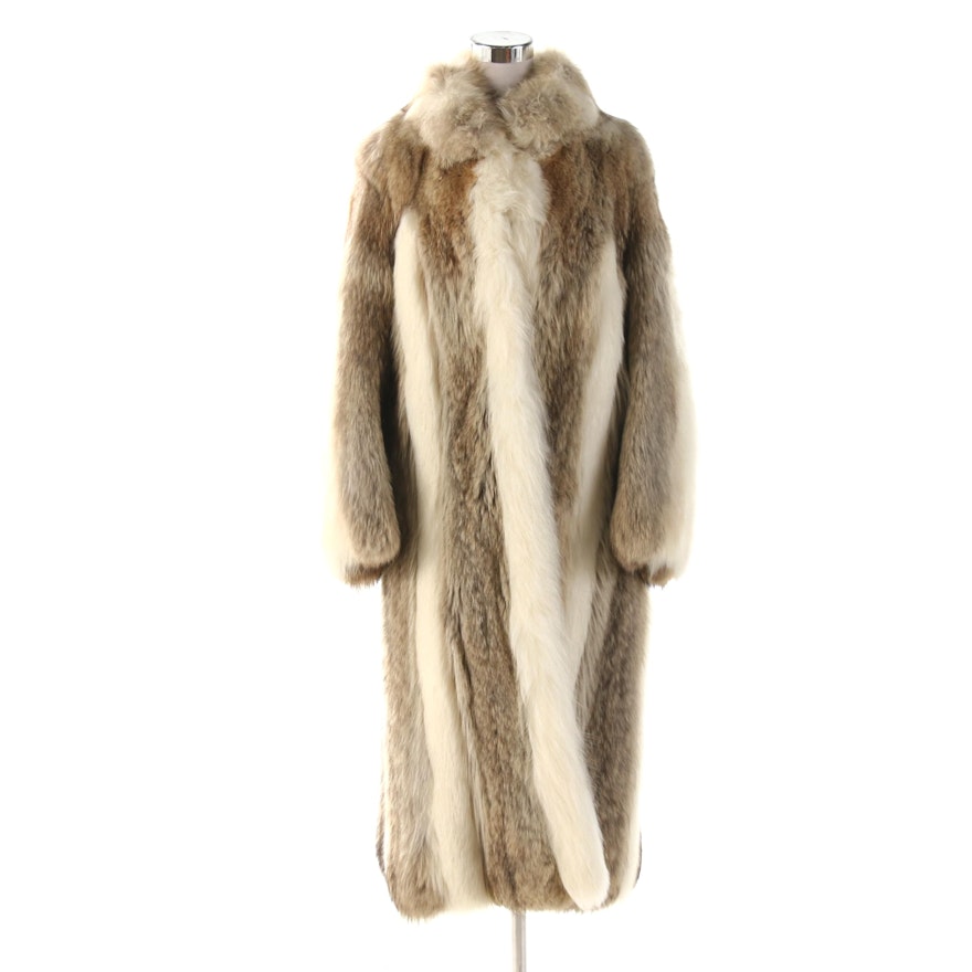 Coyote Fur Full-Length Coat by Mark Perlman's Anderson Fur Company