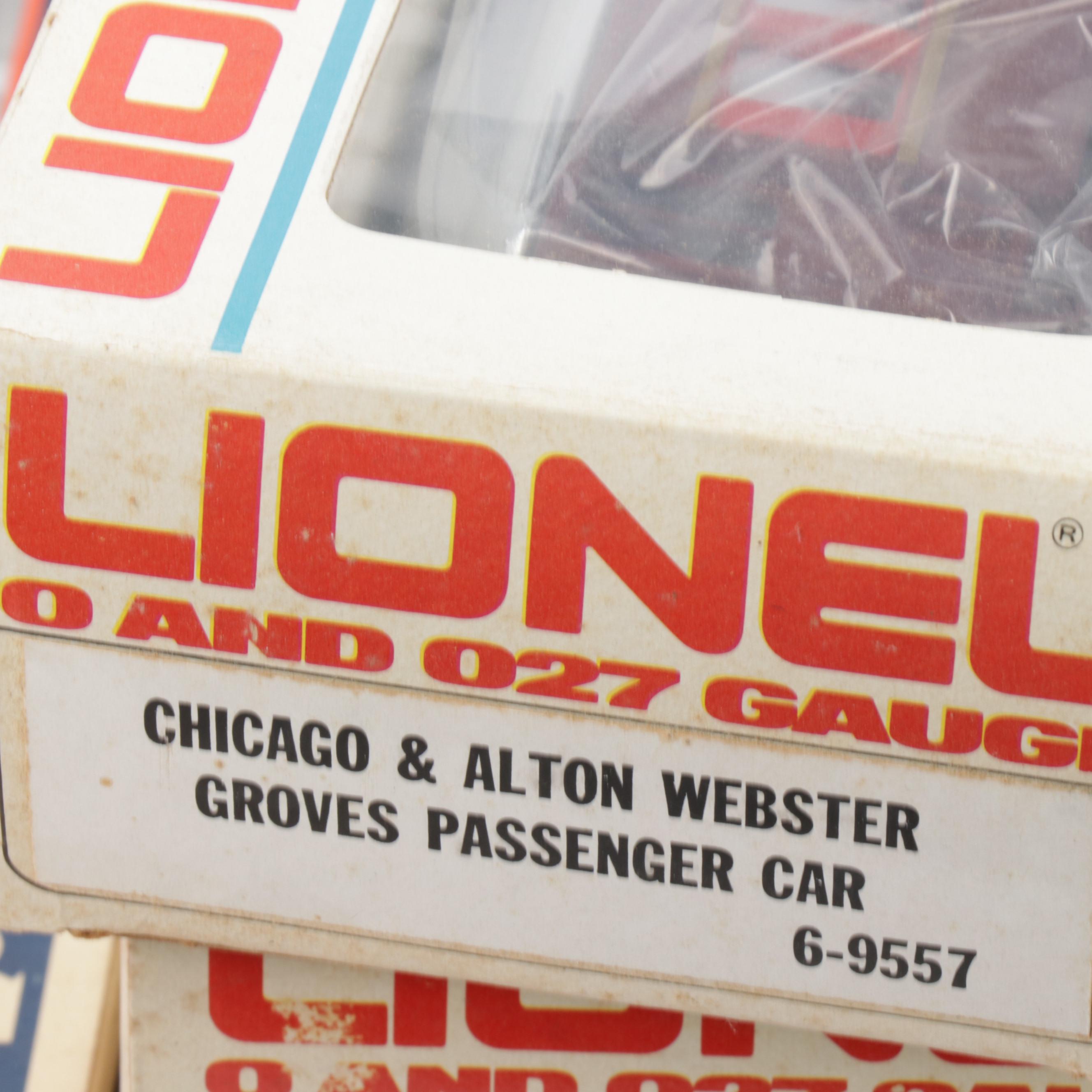 Lionel "Chicago and Alton" Steam Locomotive and Passenger Cars,1980s