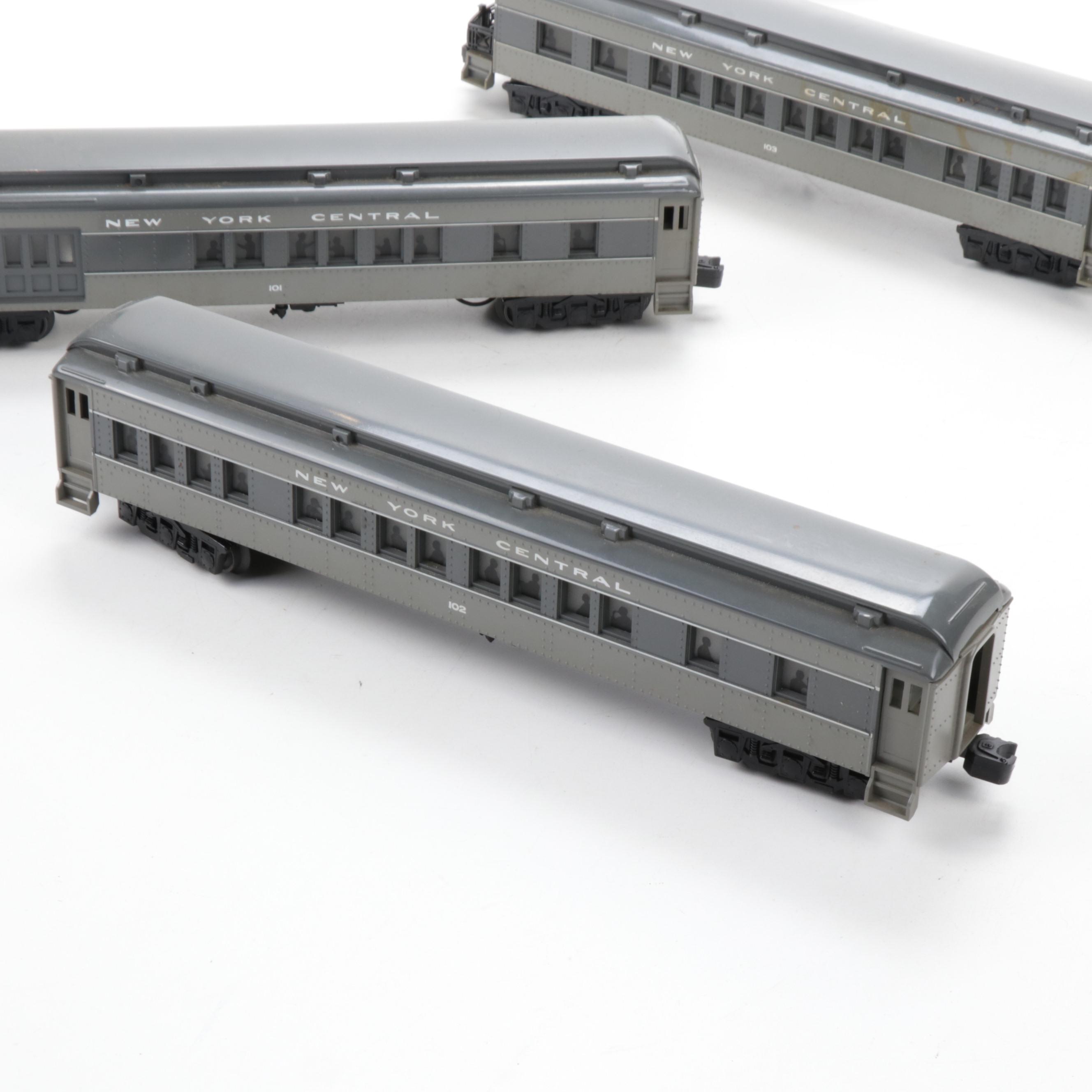 O-Scale New York Central Passenger Train Cars