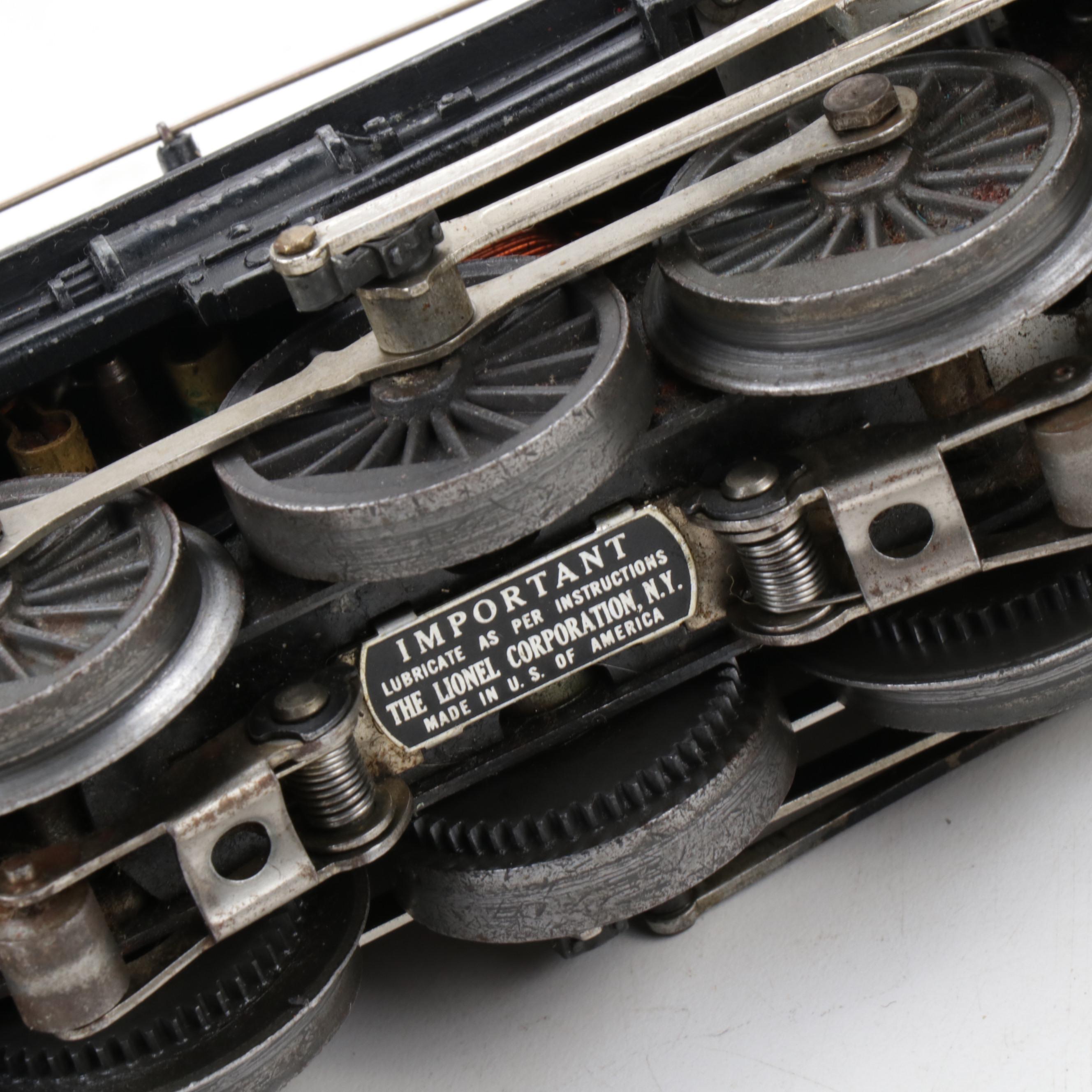 Lionel O-Gauge 2026 and 2056 Steam Locomotives with Tenders