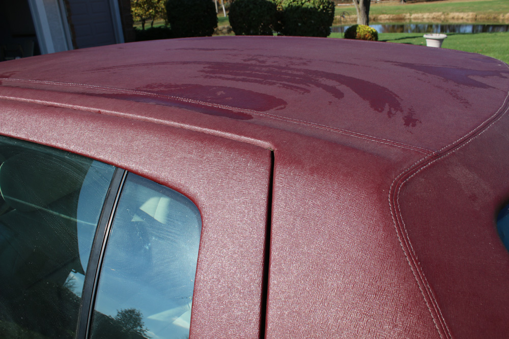 1999 Cadillac DeVille Tuxedo Edition Sedan in Crimson Pearl