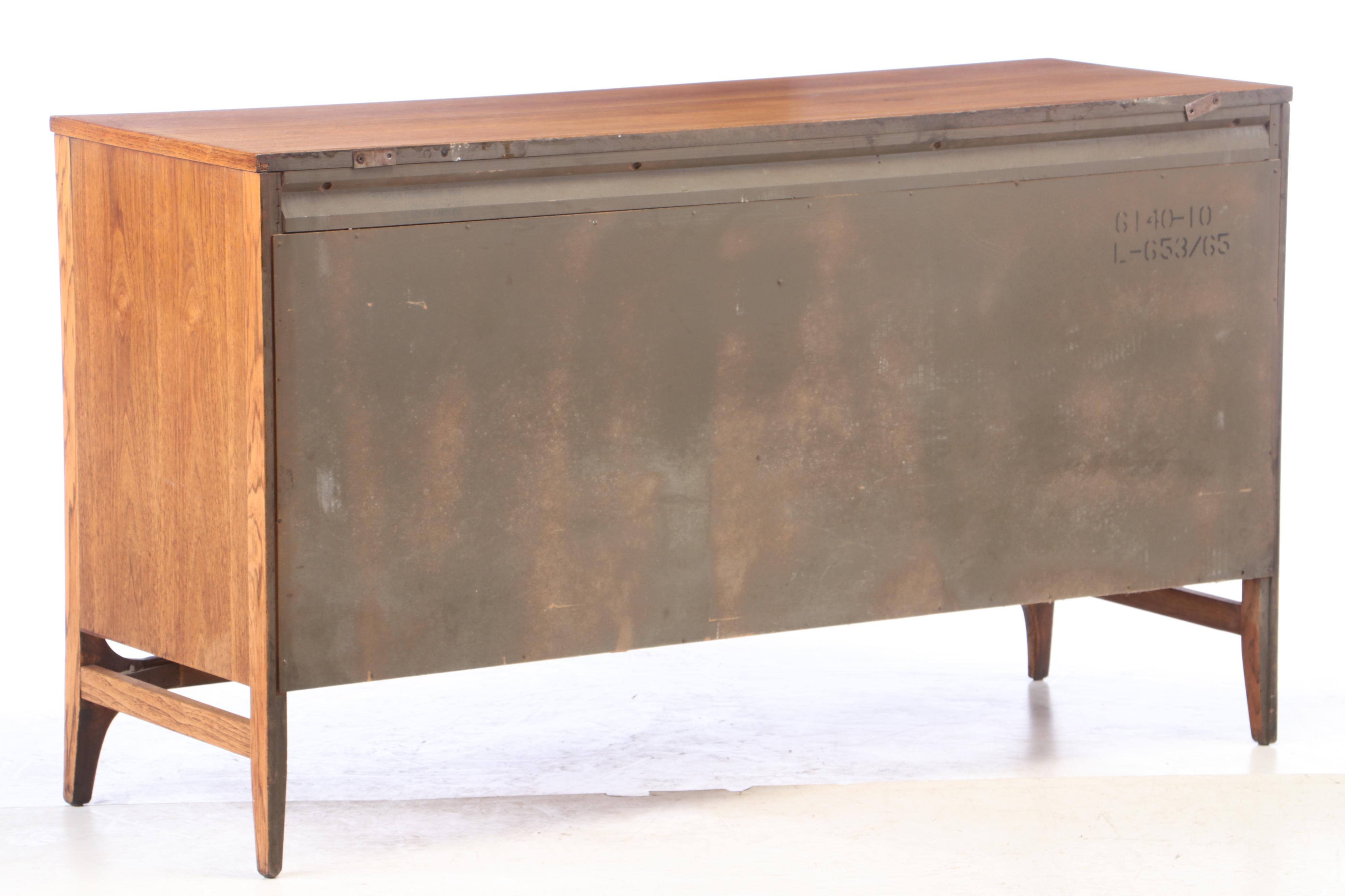 Broyhill Premier, Mid Century Modern Walnut "Brasilia" Buffet, Mid-20th C.
