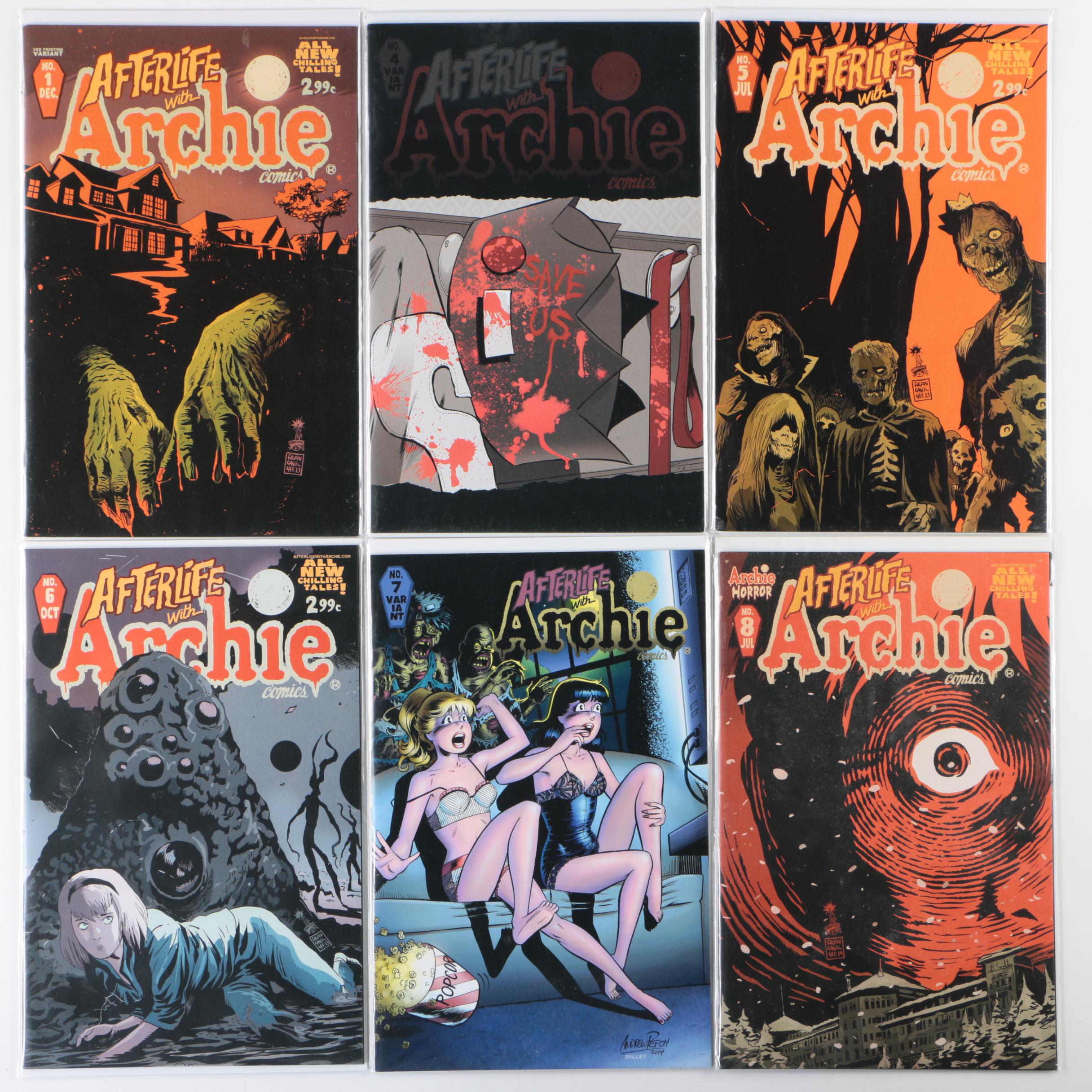 Zombie Genre Comic Book Grouping Including "Night of the Living Dead, Modern Age