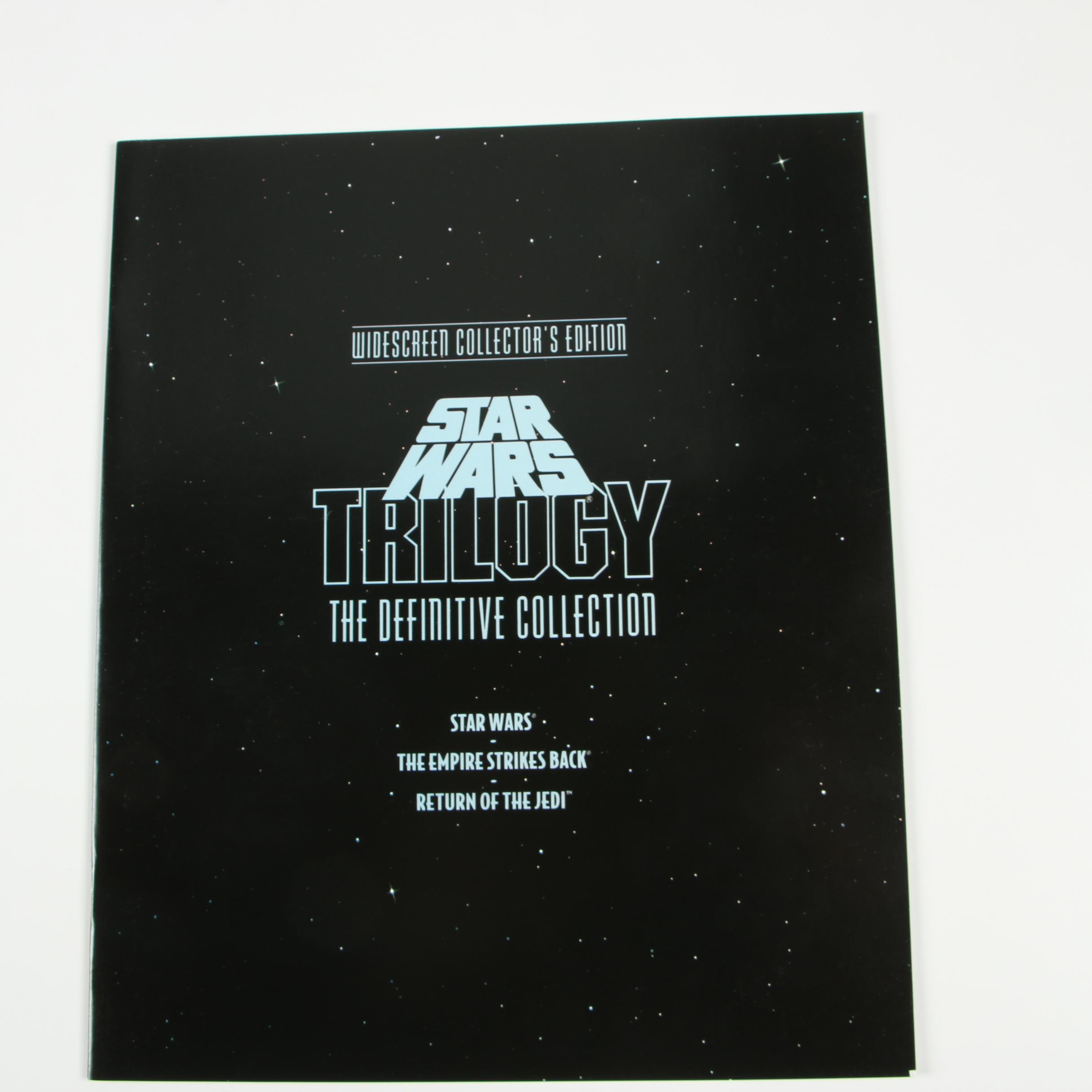 Star Wars Trilogy Widescreen Collector's Edition LaserDisc Box Set