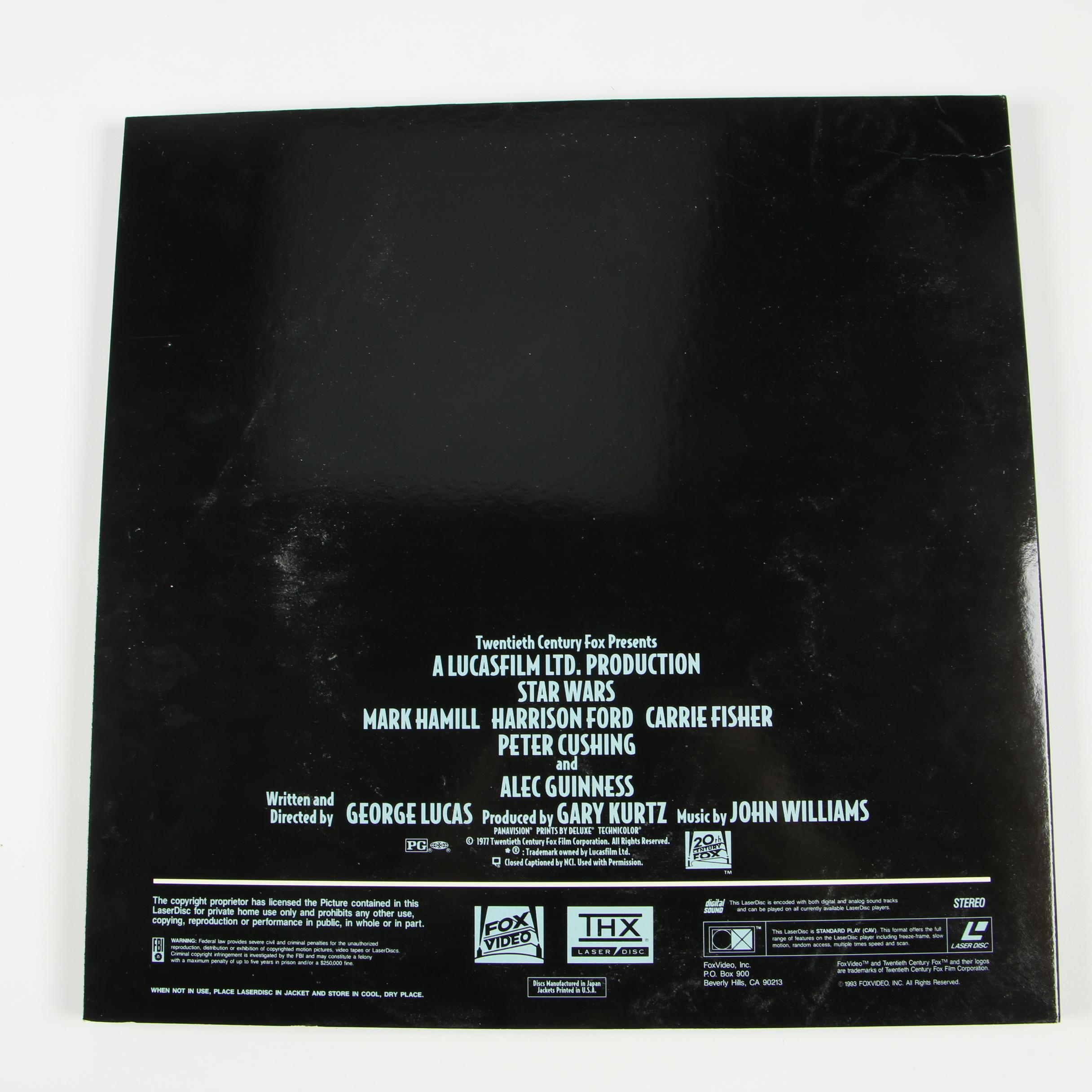 Star Wars Trilogy Widescreen Collector's Edition LaserDisc Box Set