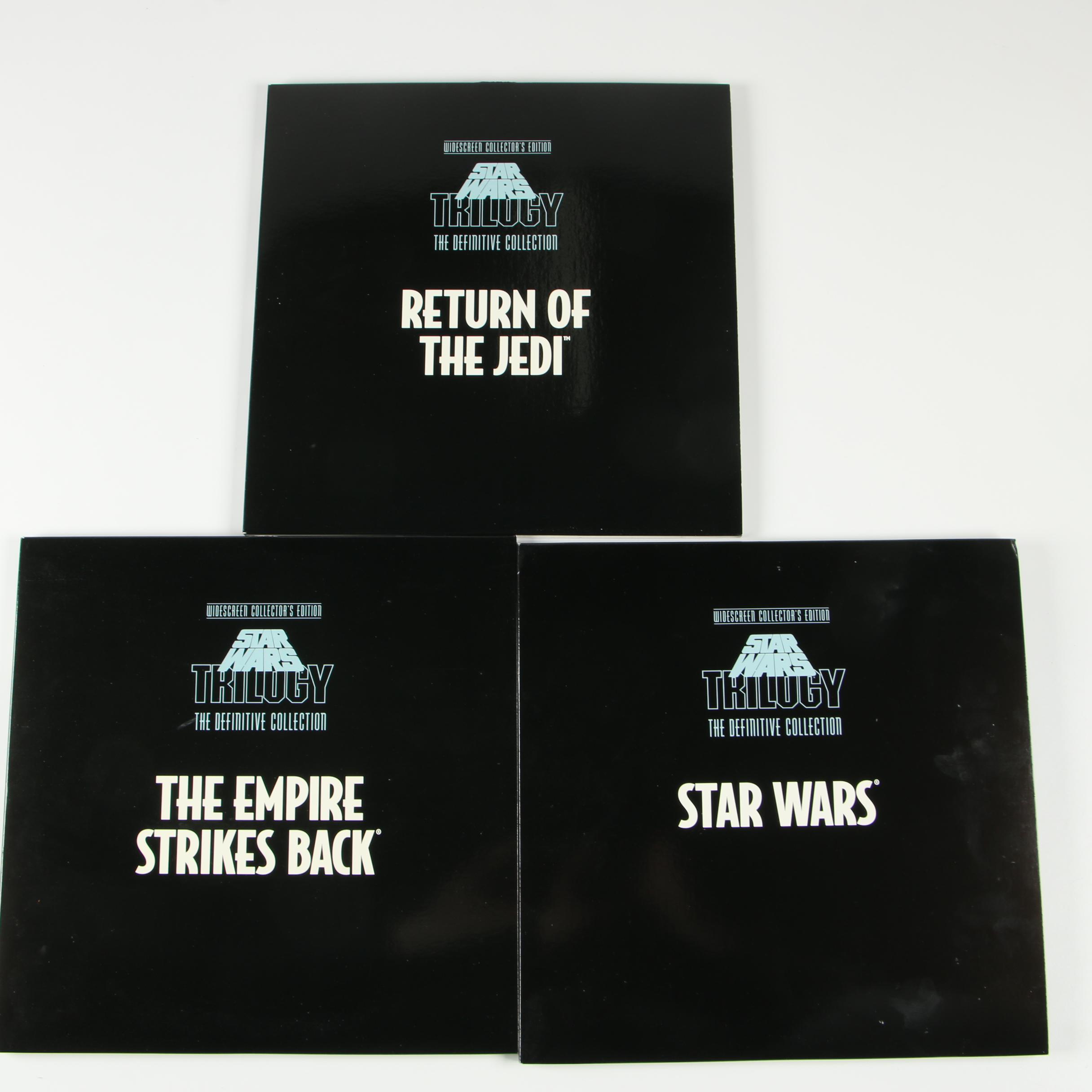 Star Wars Trilogy Widescreen Collector's Edition LaserDisc Box Set