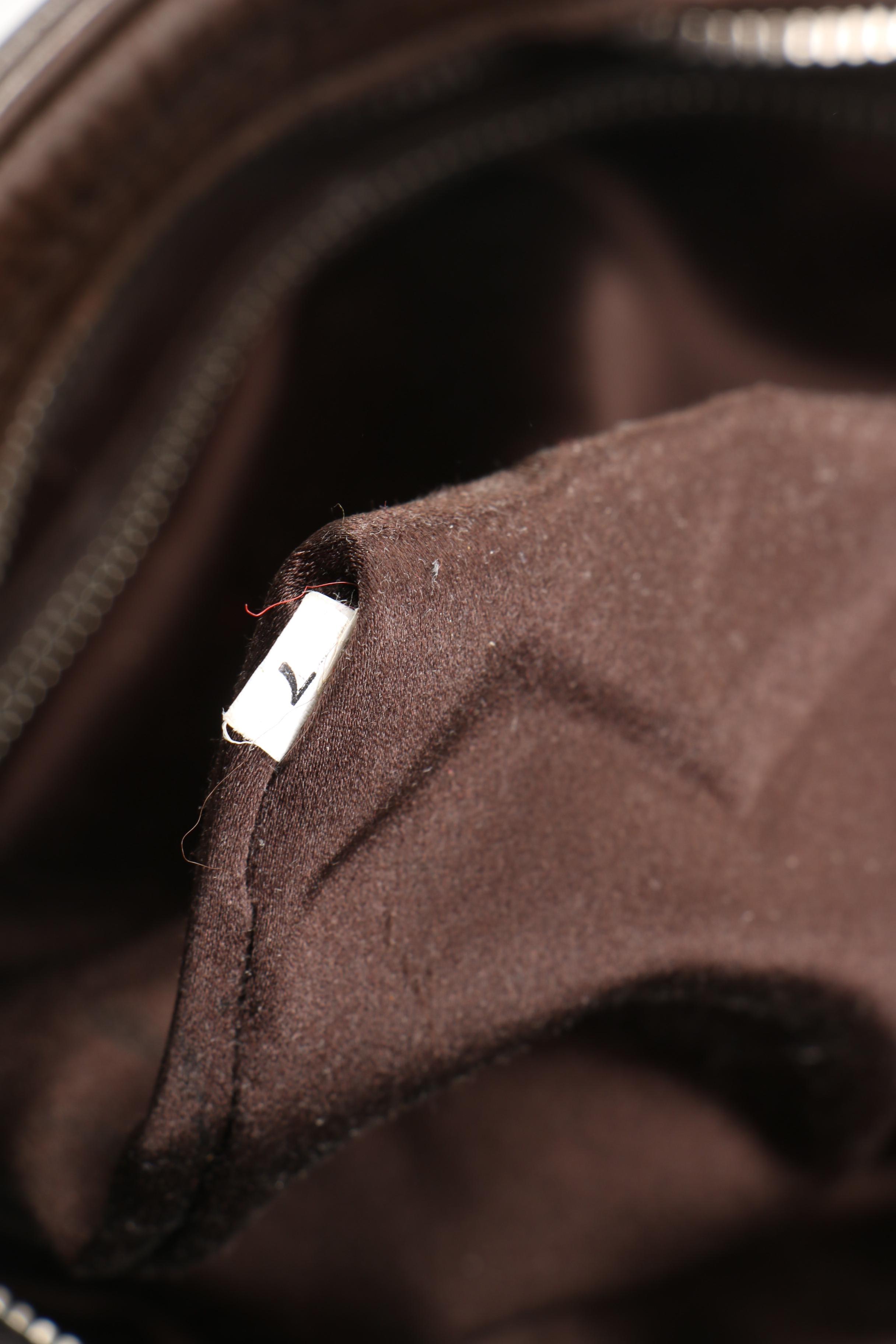 Prada Shoulder Satchel in Brown Vitello Daino Leather