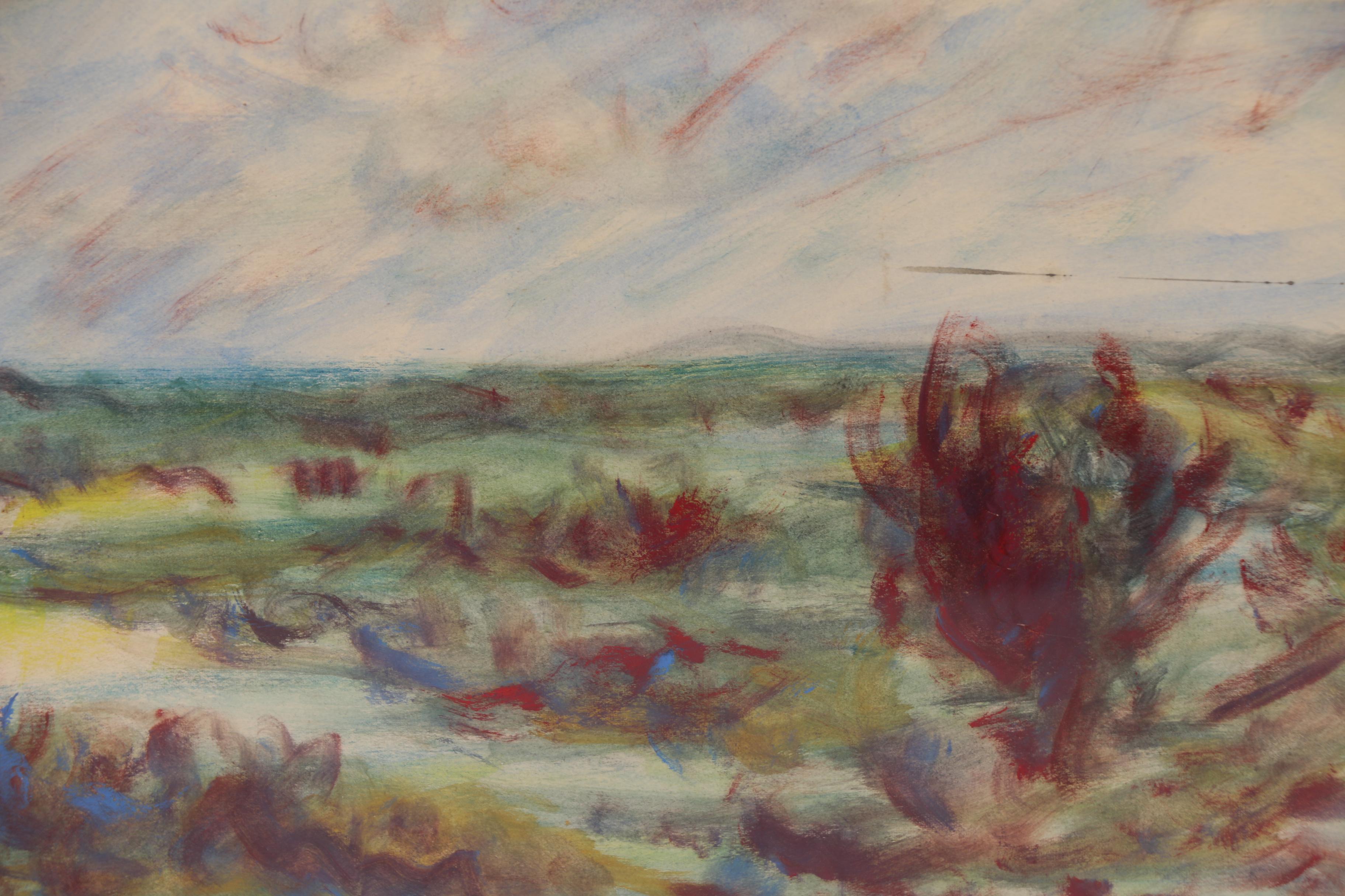 Paul Chidlaw Landscape Mixed Media Painting