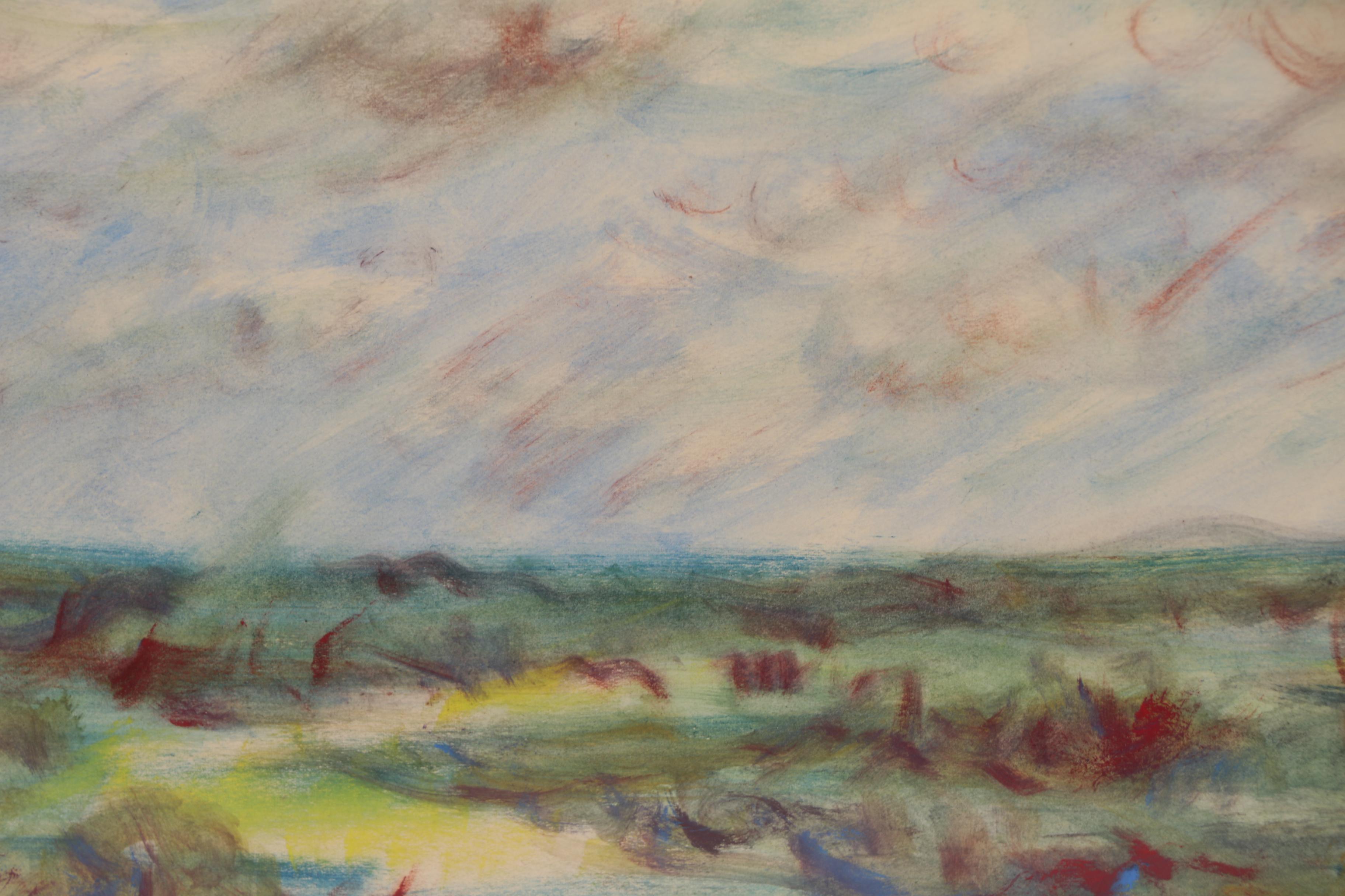 Paul Chidlaw Landscape Mixed Media Painting